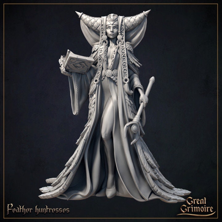 Feathered Priestess by Great Grimoire