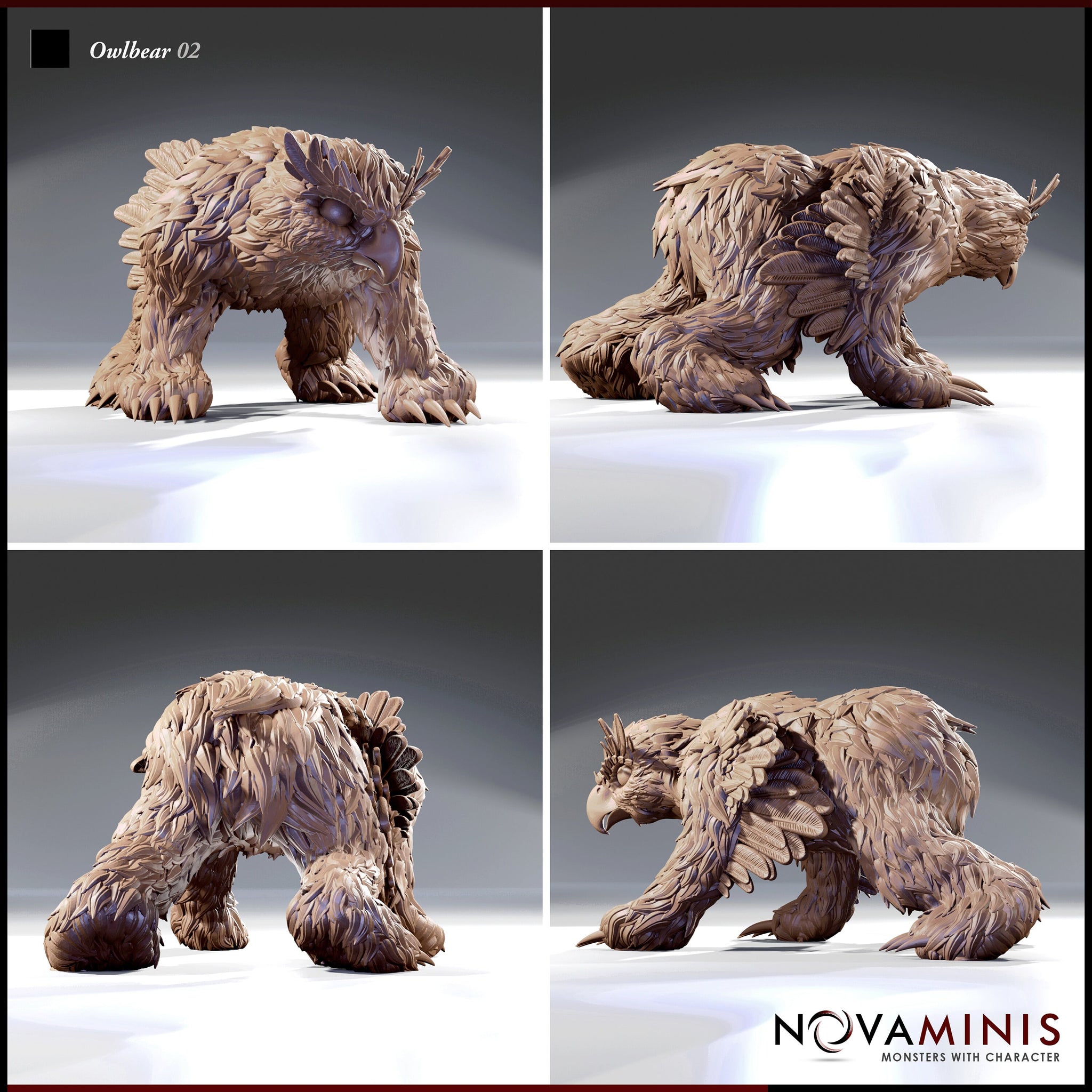 Owlbear 02 by Novaminis