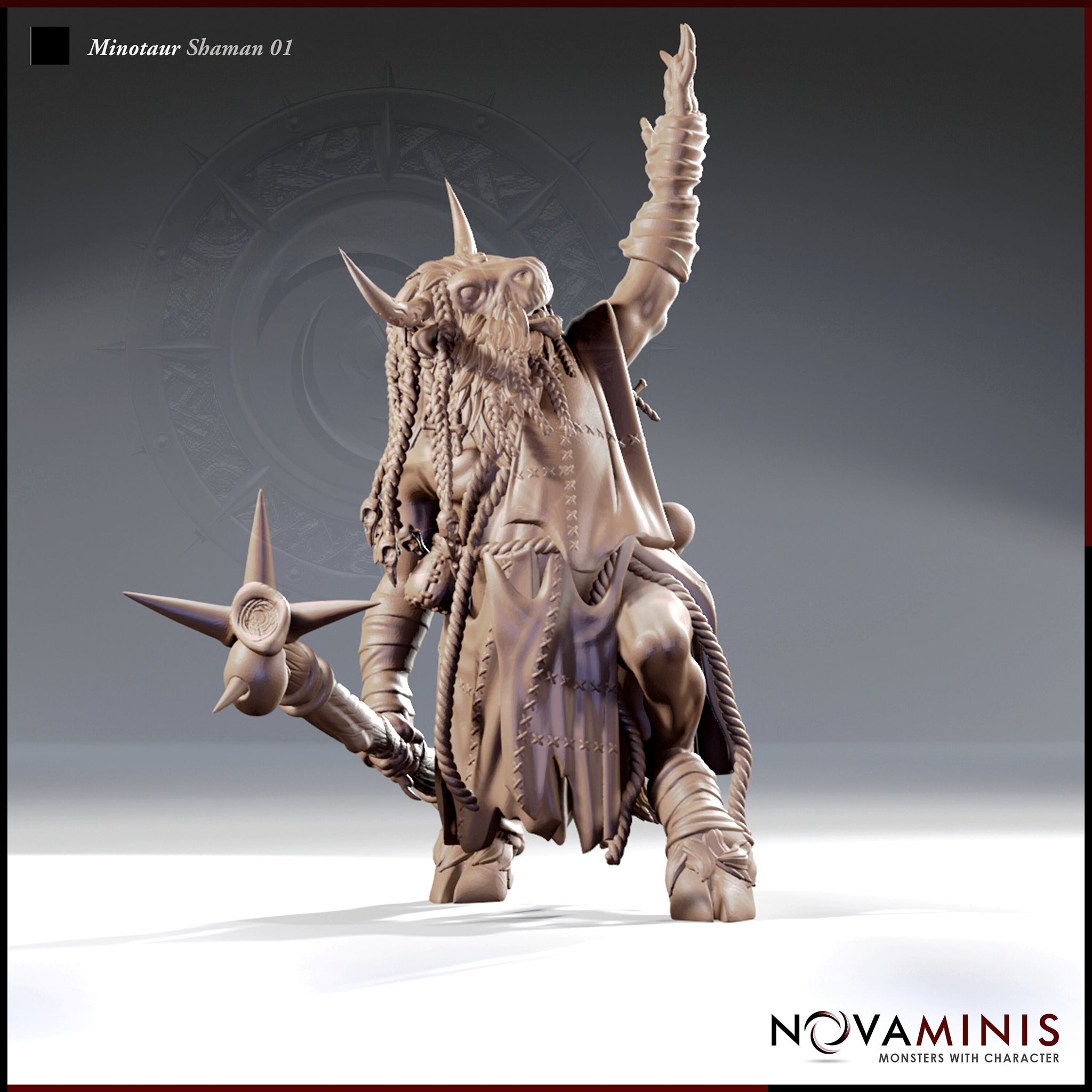 Minotaur Shaman by Novaminis