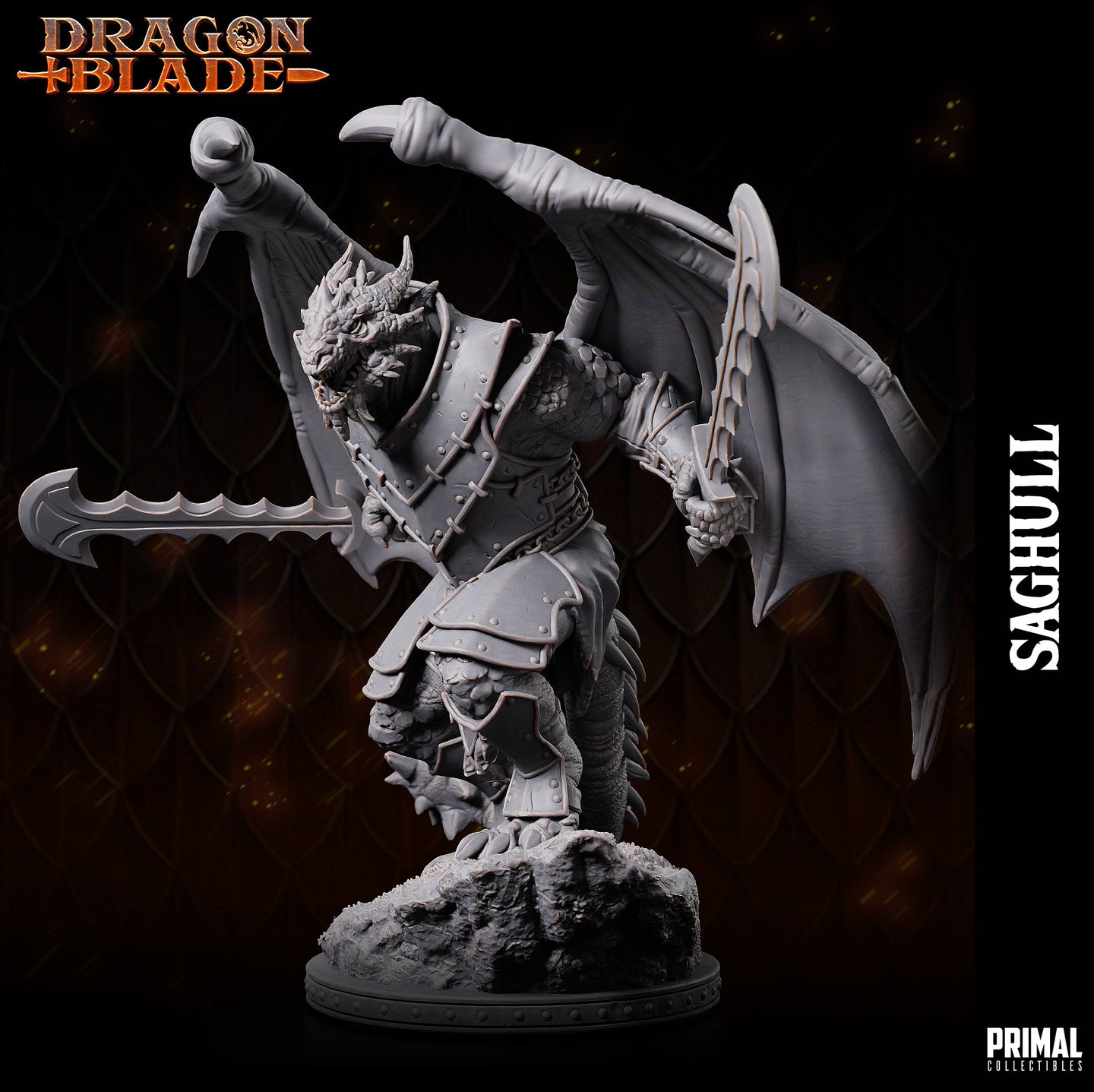 Draconian Warrior (Saghull) by Primal Collectibles