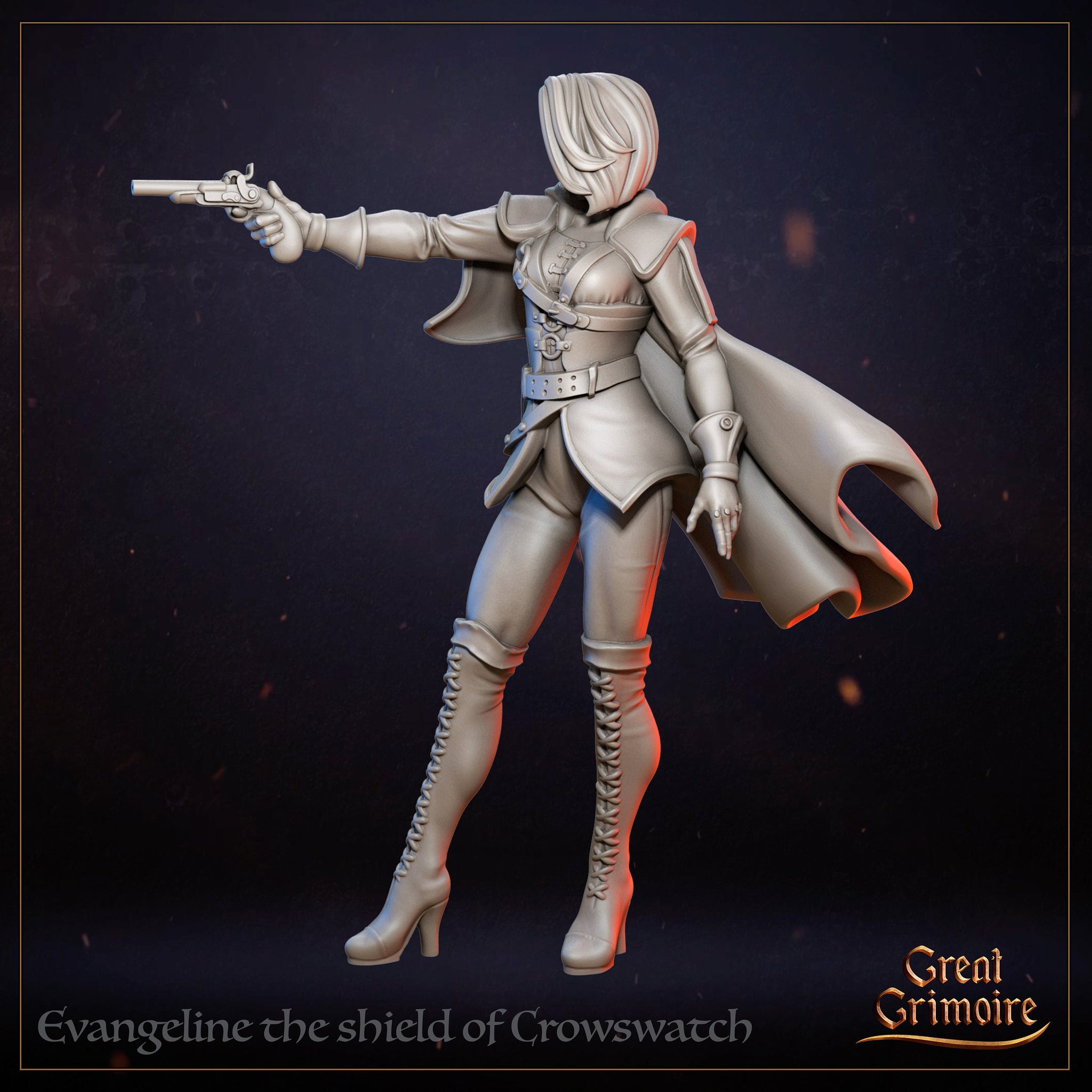 Evangeline the Shield of Crowswatch by Great Grimoire