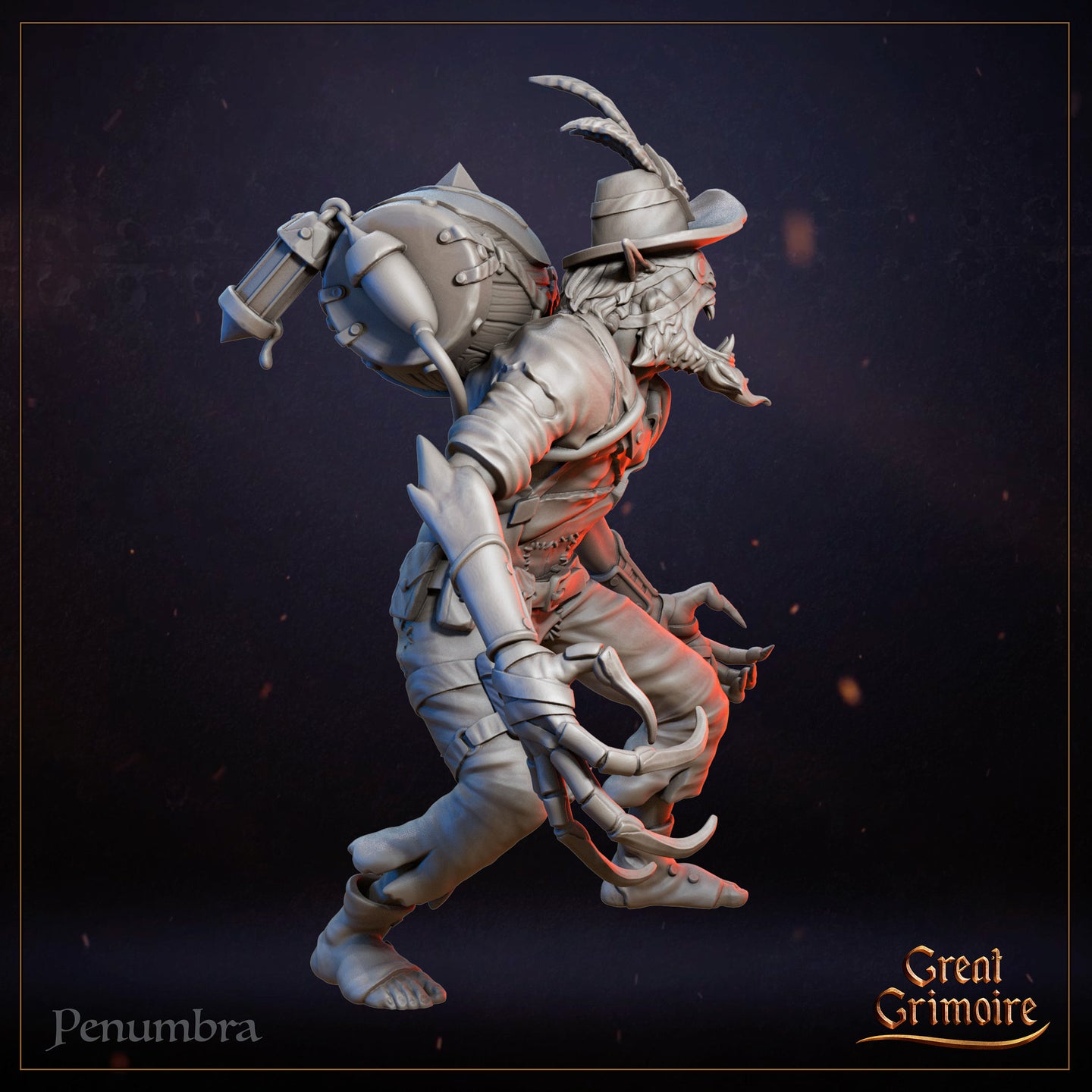 Penumbra (Warforged) by Great Grimoire