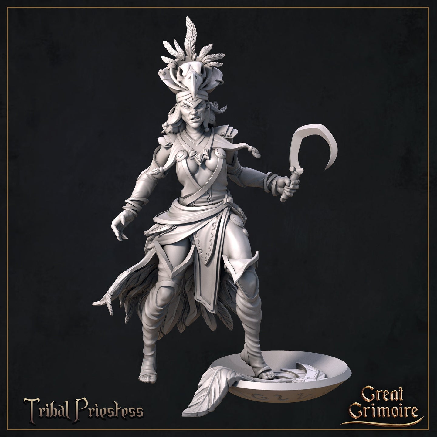 Tribal Priestess by Great Grimoire