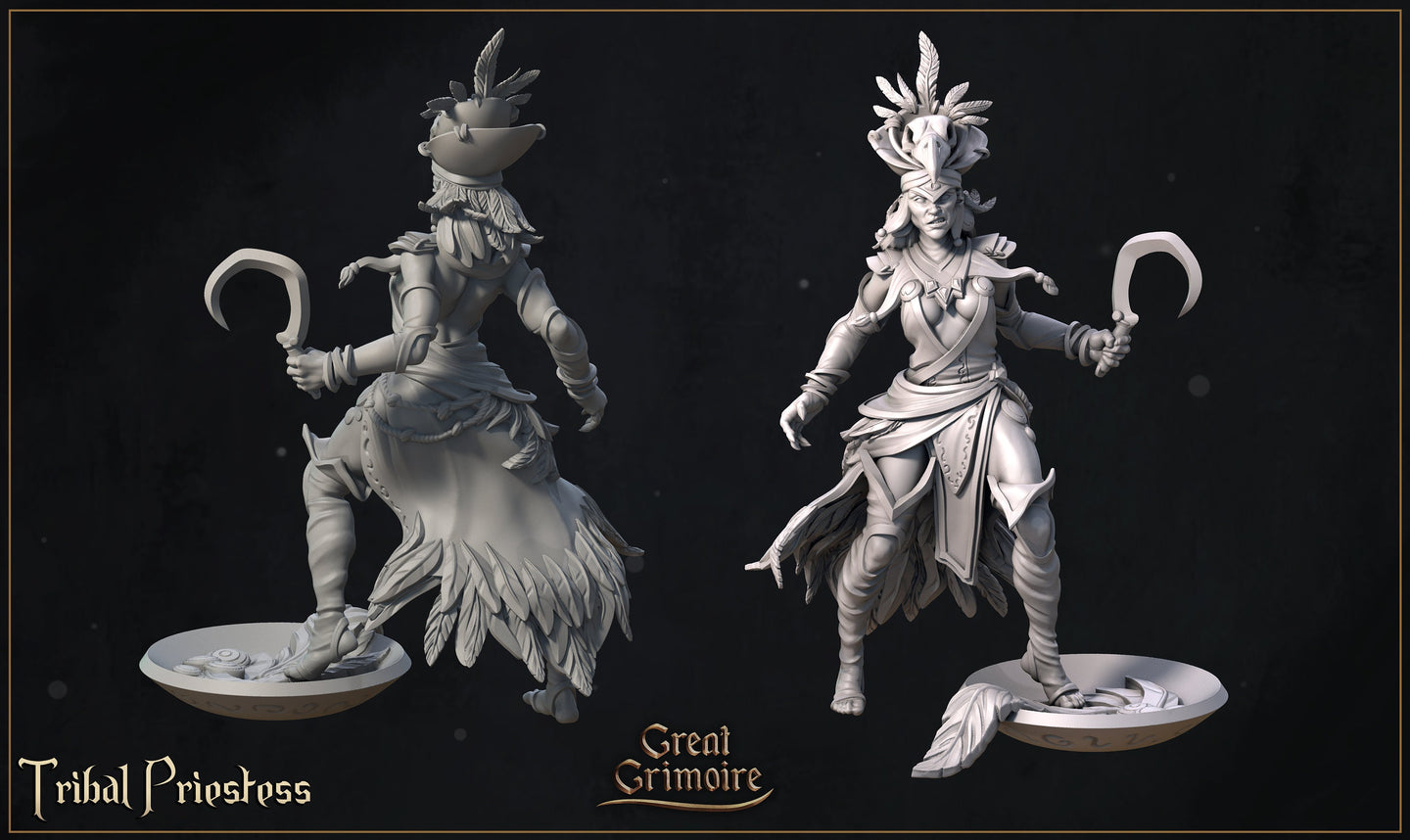 Tribal Priestess by Great Grimoire