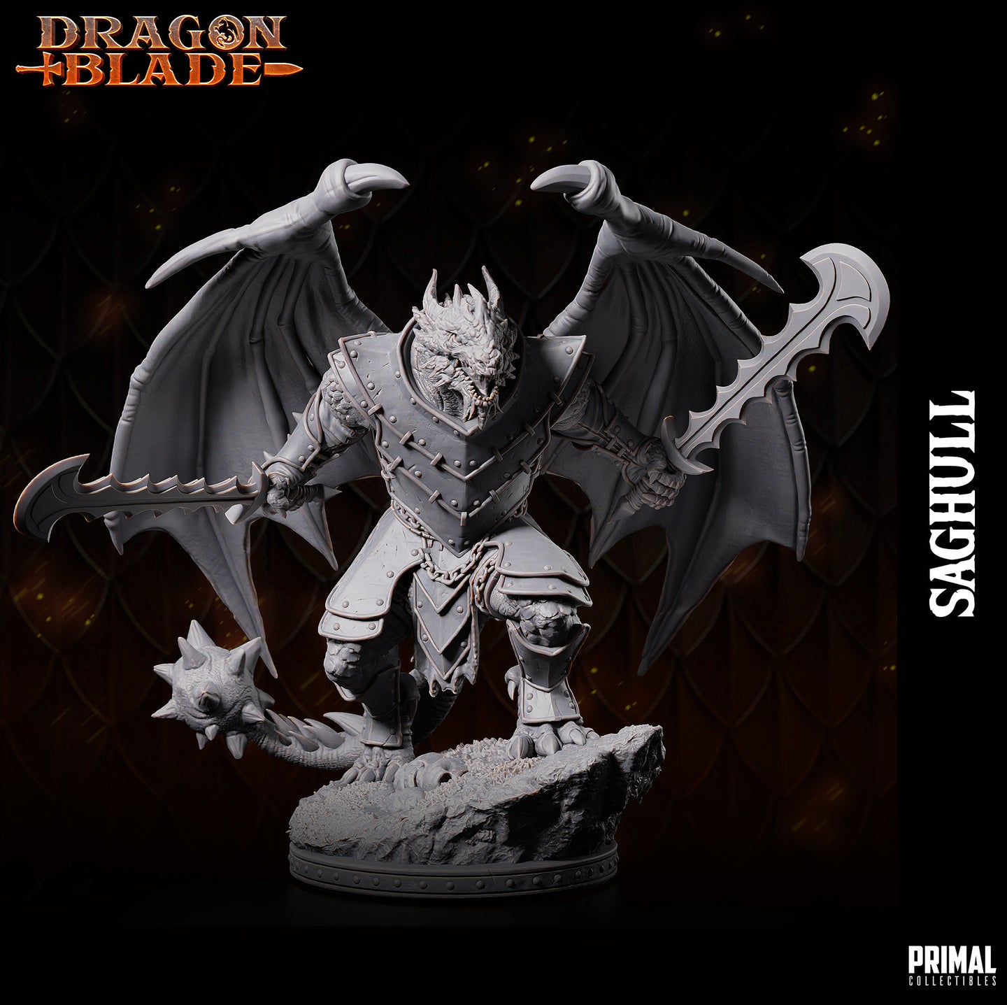 Draconian Warrior (Saghull) by Primal Collectibles