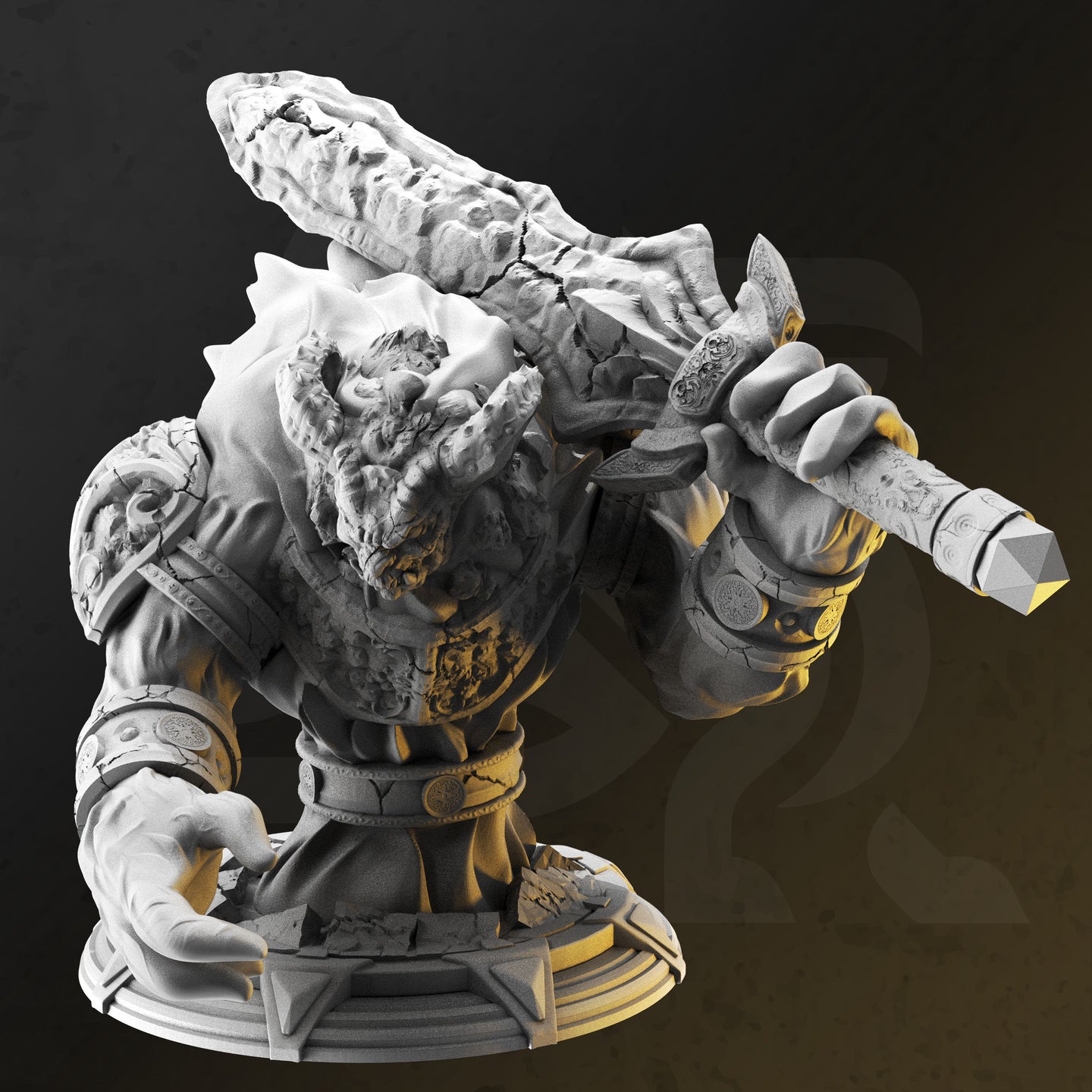 Lava Lord Fire Elemental(Sorngaar) by DM Stash