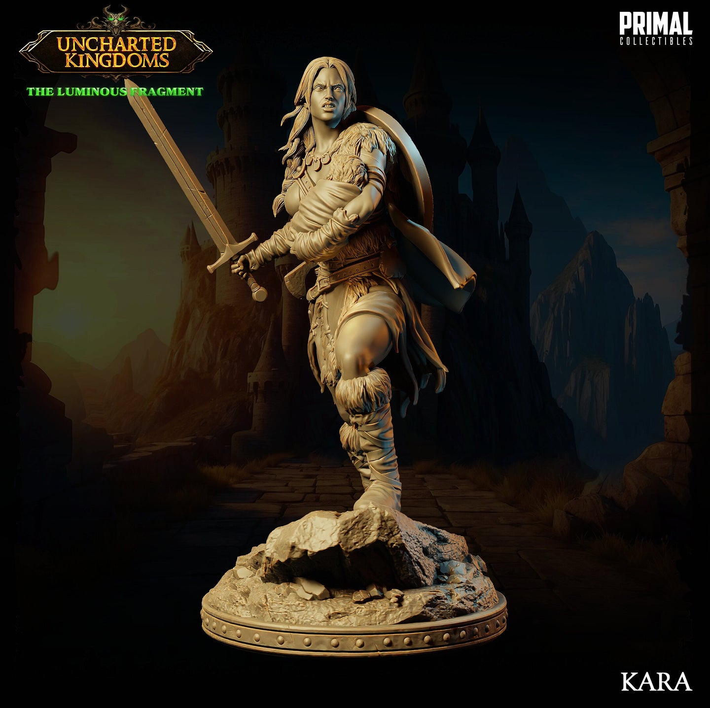 Human Barbarian (Kara) by Primal Collectibles