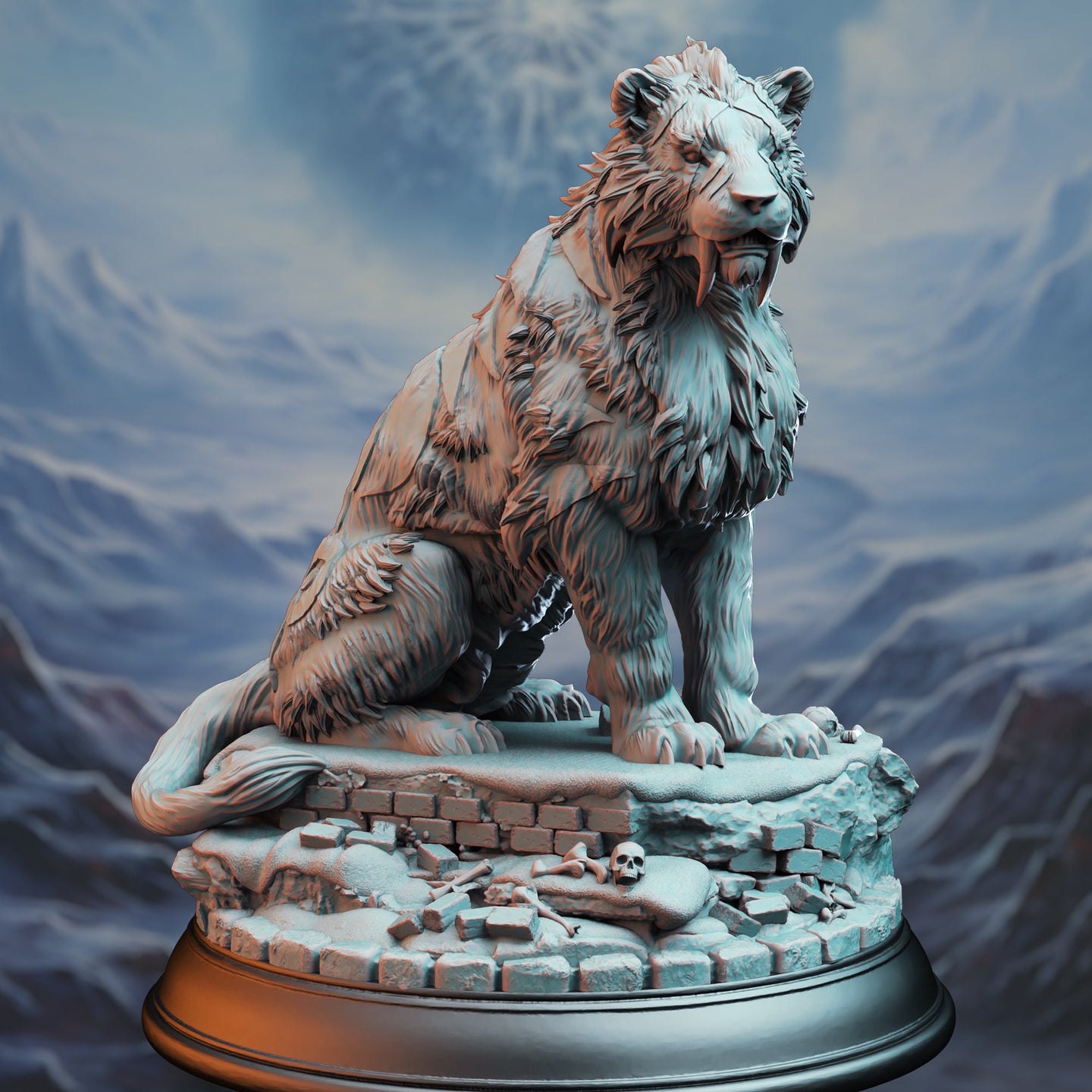 Giant Sabretooth Tiger (Sabka) by DM Stash
