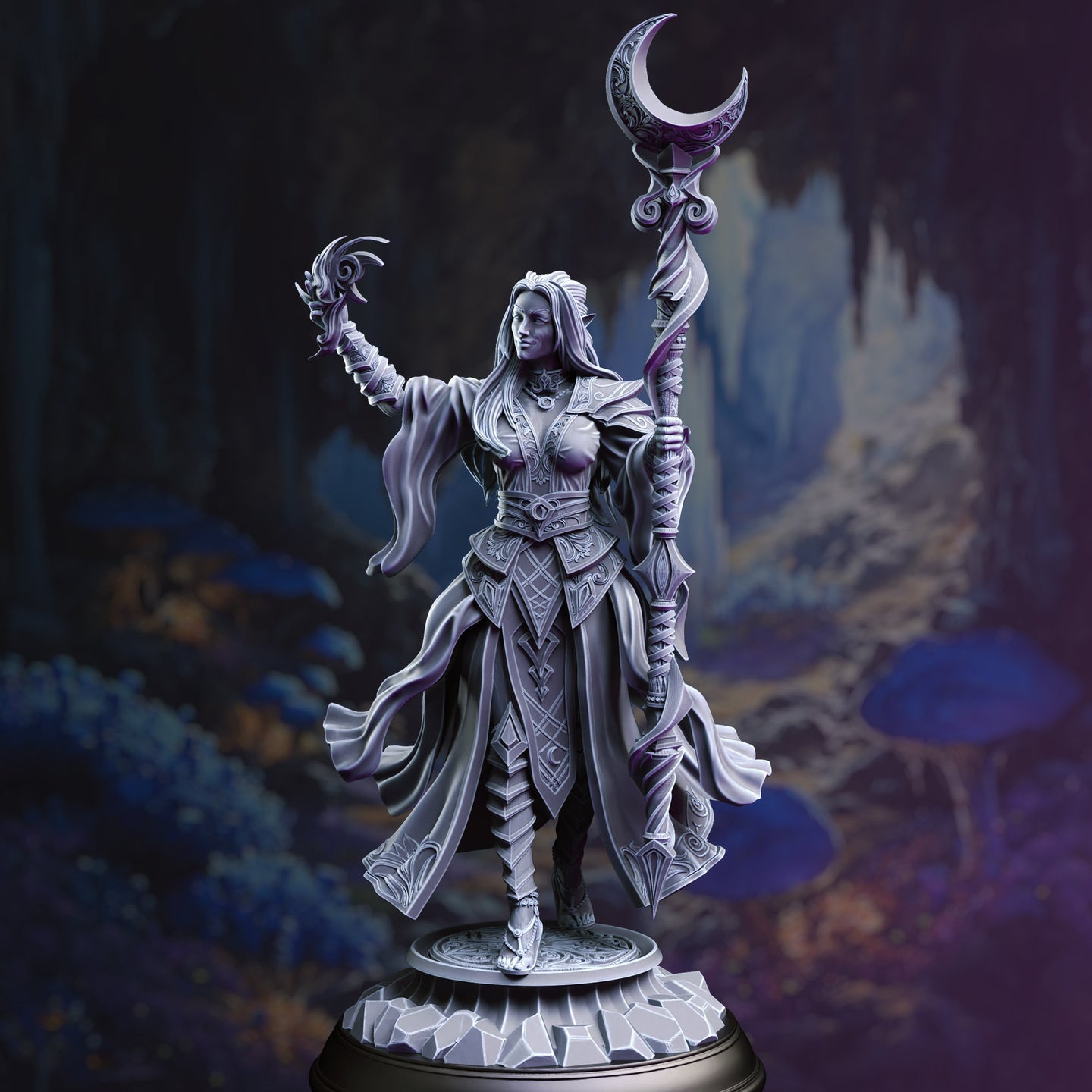 Drow Sorceress (Kadna Glydrin) by DM Stash