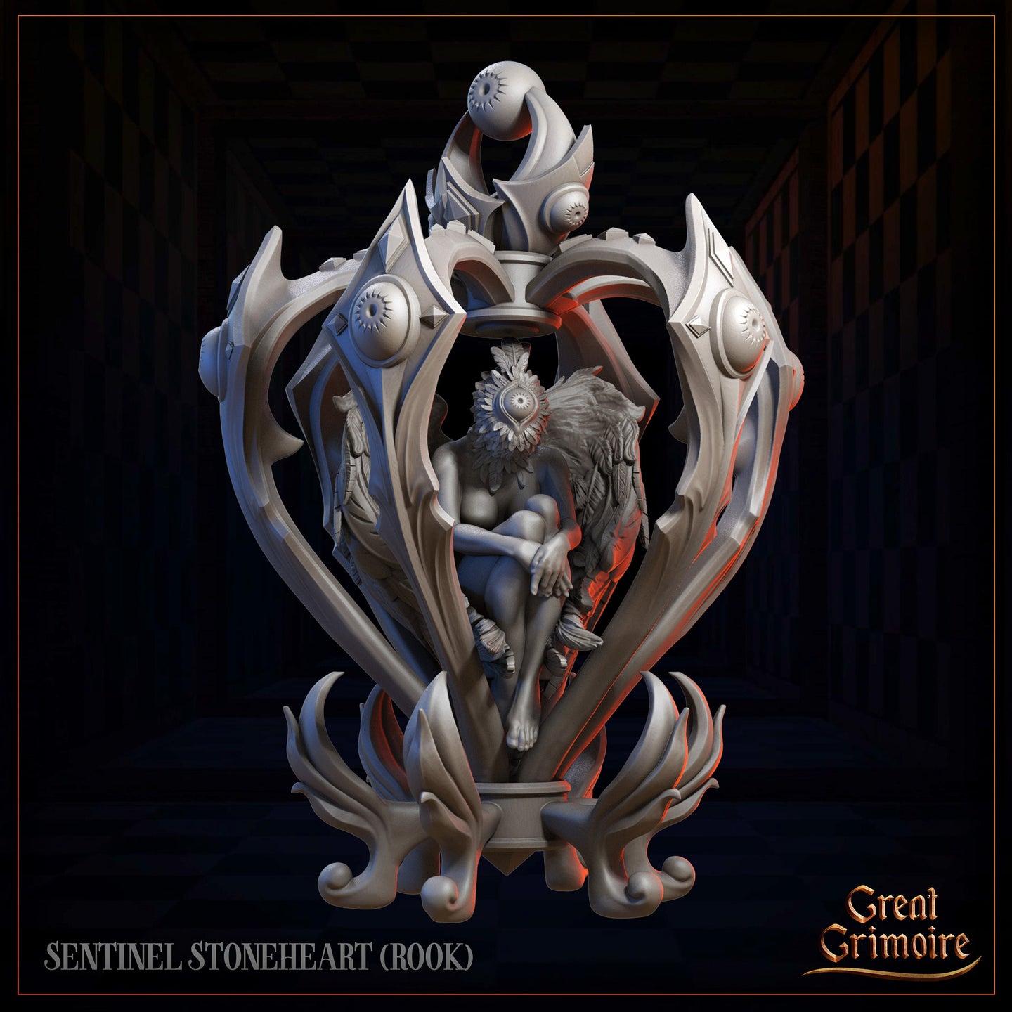 Sentinel Stoneheart Rook by Great Grimoire