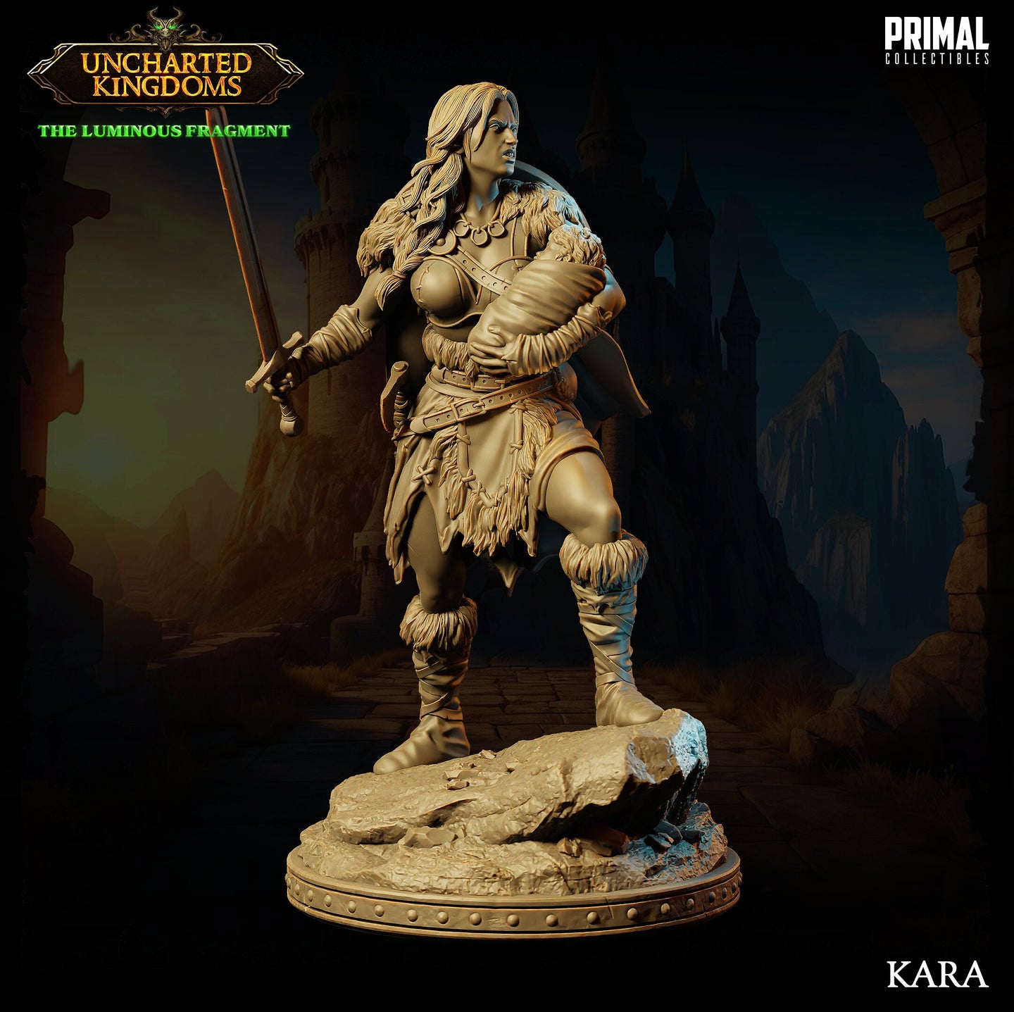 Human Barbarian (Kara) by Primal Collectibles