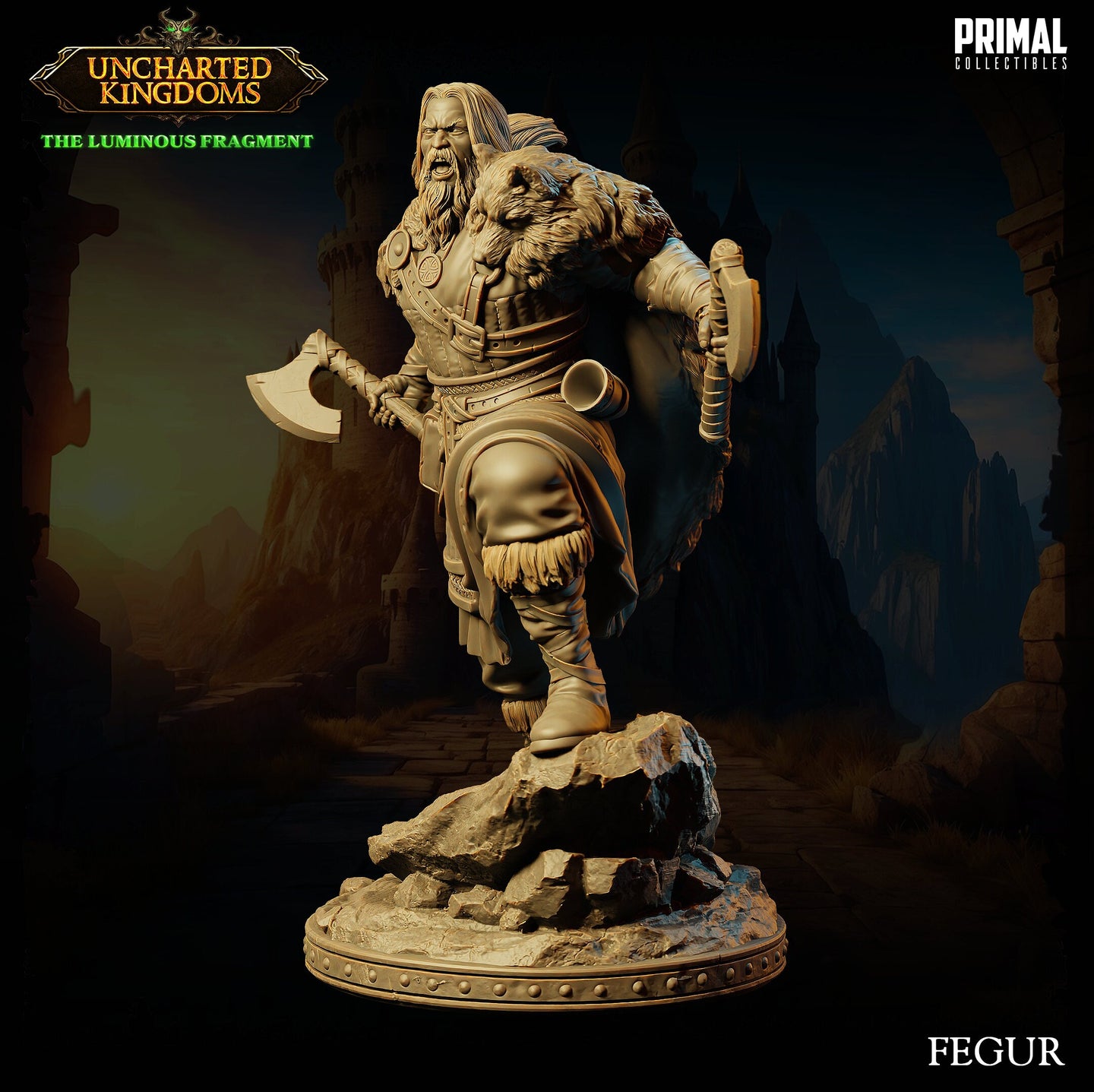 Human Barbarian (Fegur) by Primal Collectibles