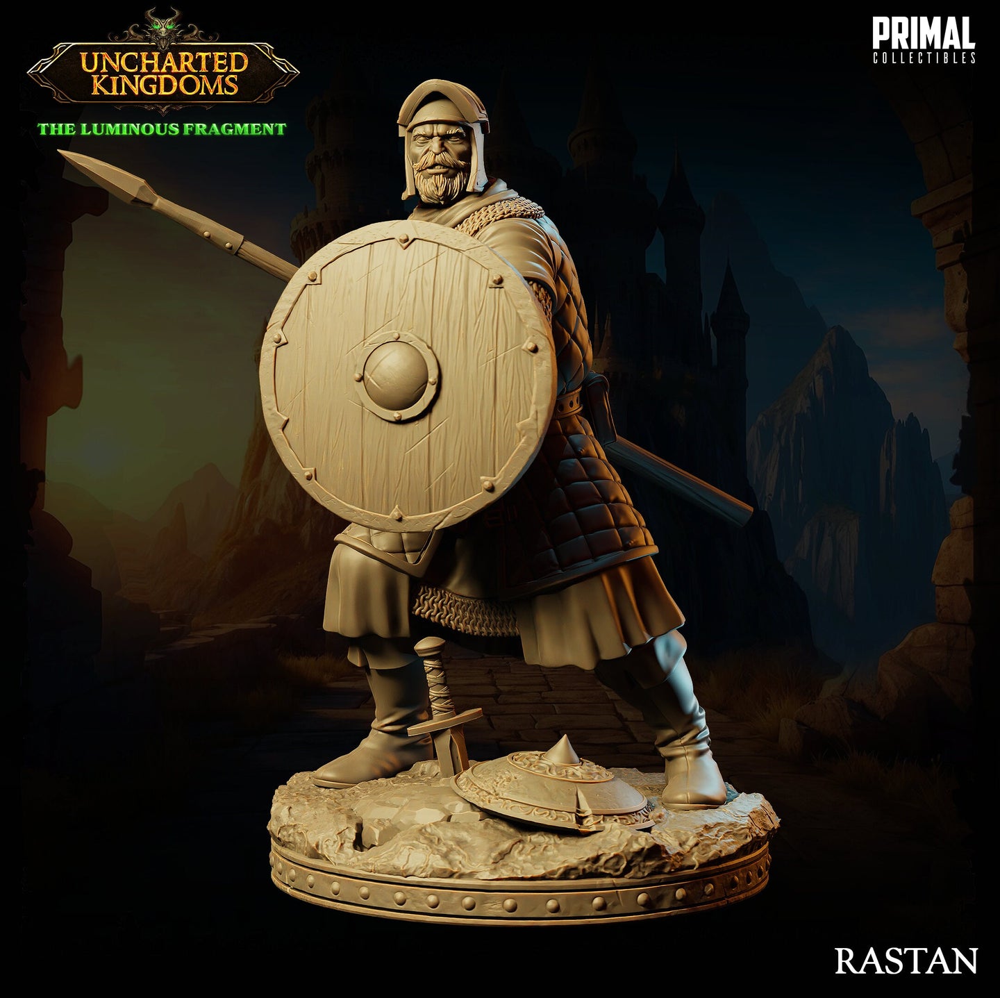 Human Solider Lancer (Rastan) by Primal Collectibles