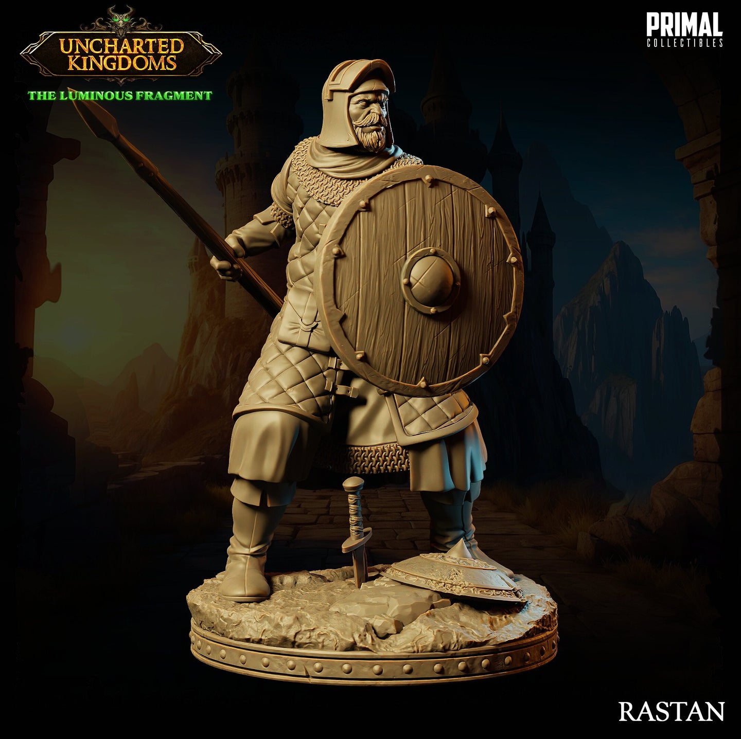 Human Solider Lancer (Rastan) by Primal Collectibles