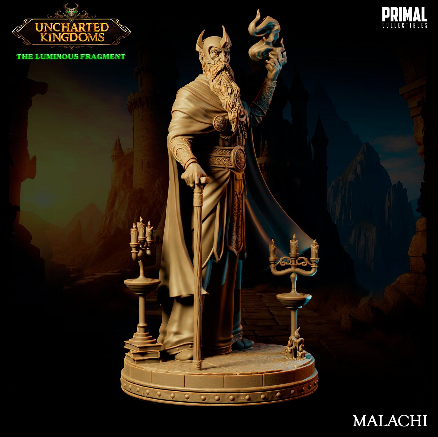 Wizard / Mage (Malachi) by Primal Collectibles