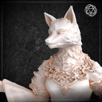 Elegant Foxfolk Noble by Mia Kay M3DM