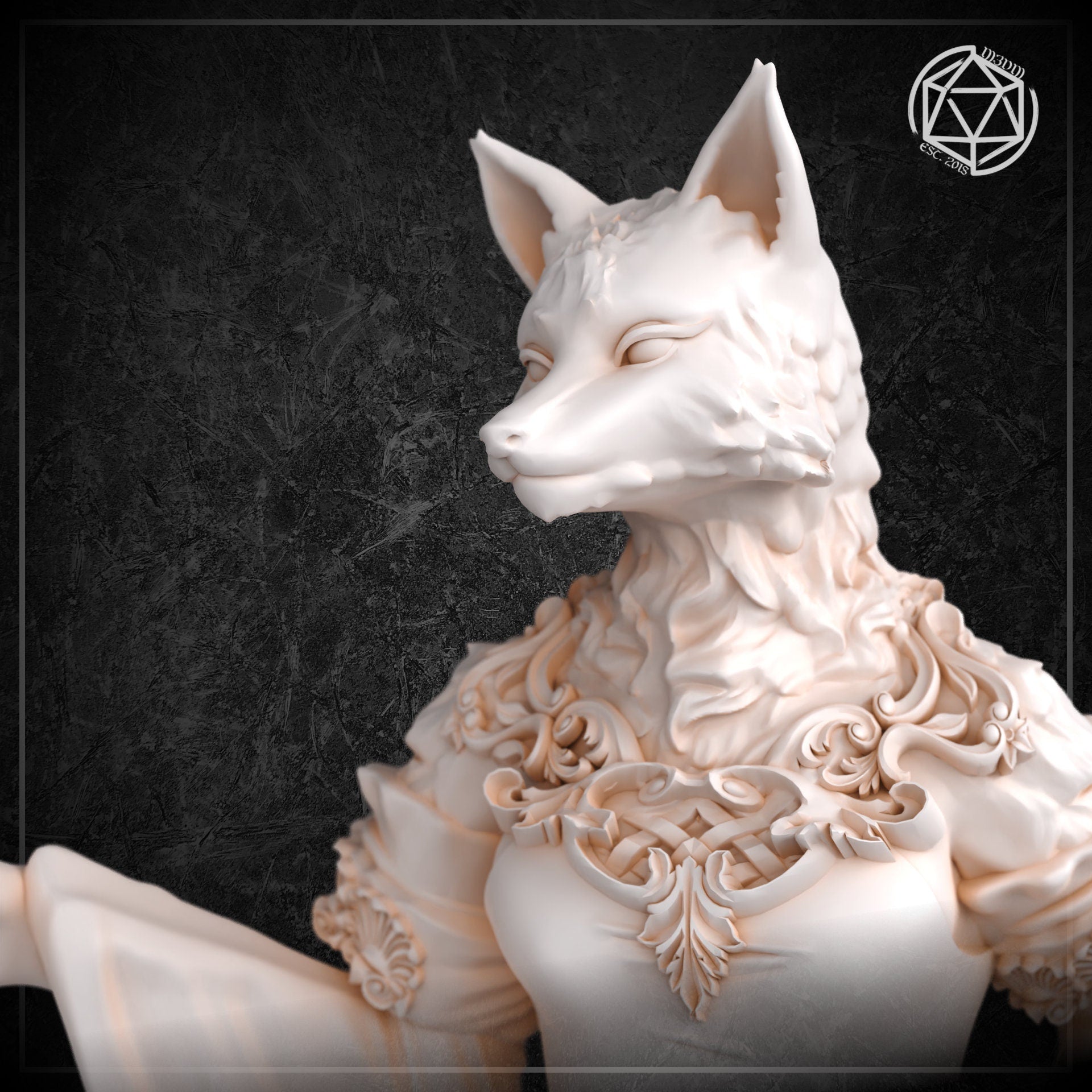 Elegant Foxfolk Noble by Mia Kay M3DM
