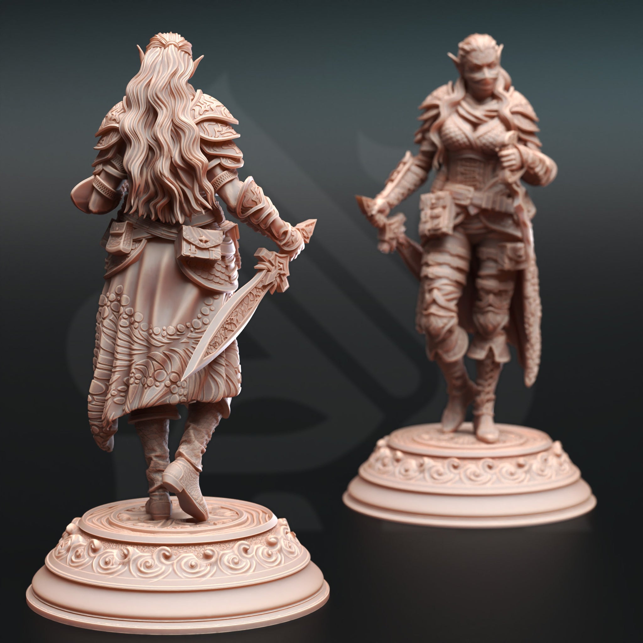 Water Elemi Swashbuckling Rogue (Hali Brookes) by DM Stash