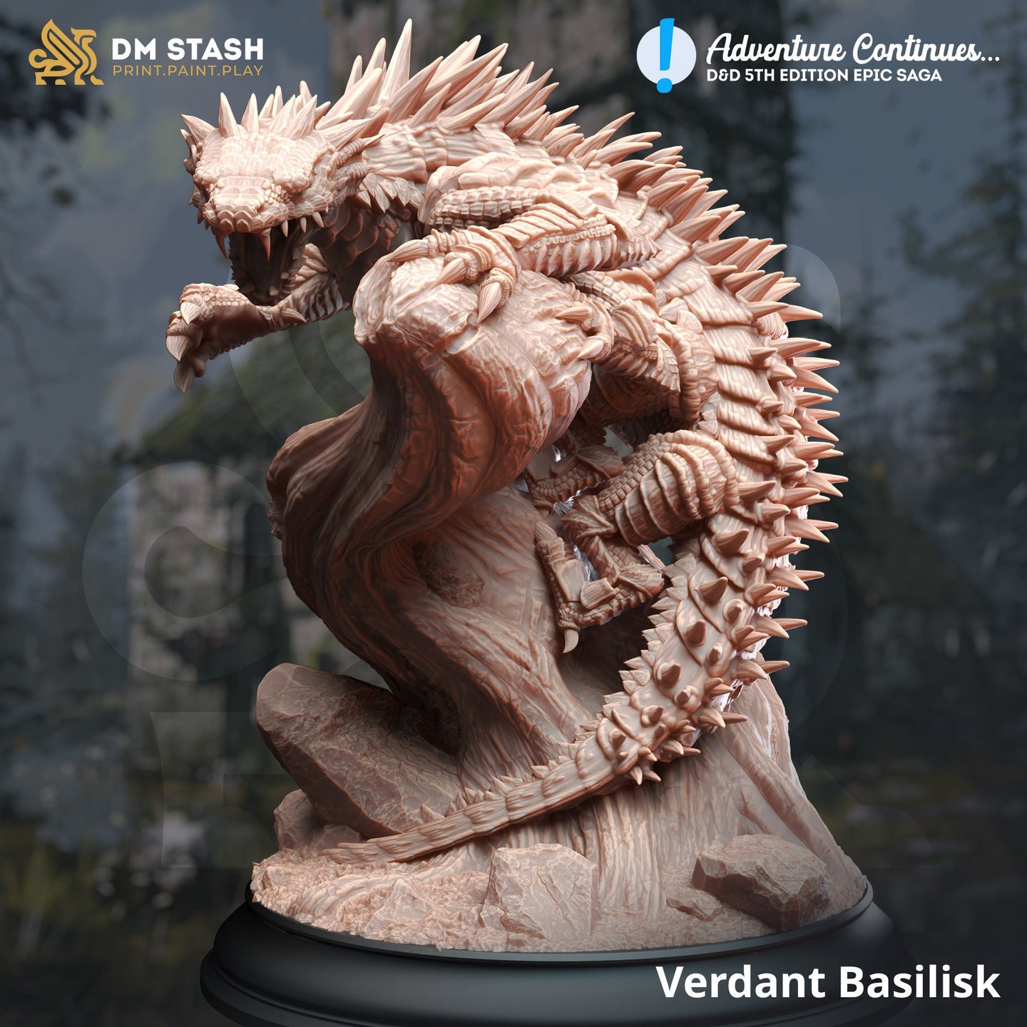 Verdant Basilisk by DM Stash