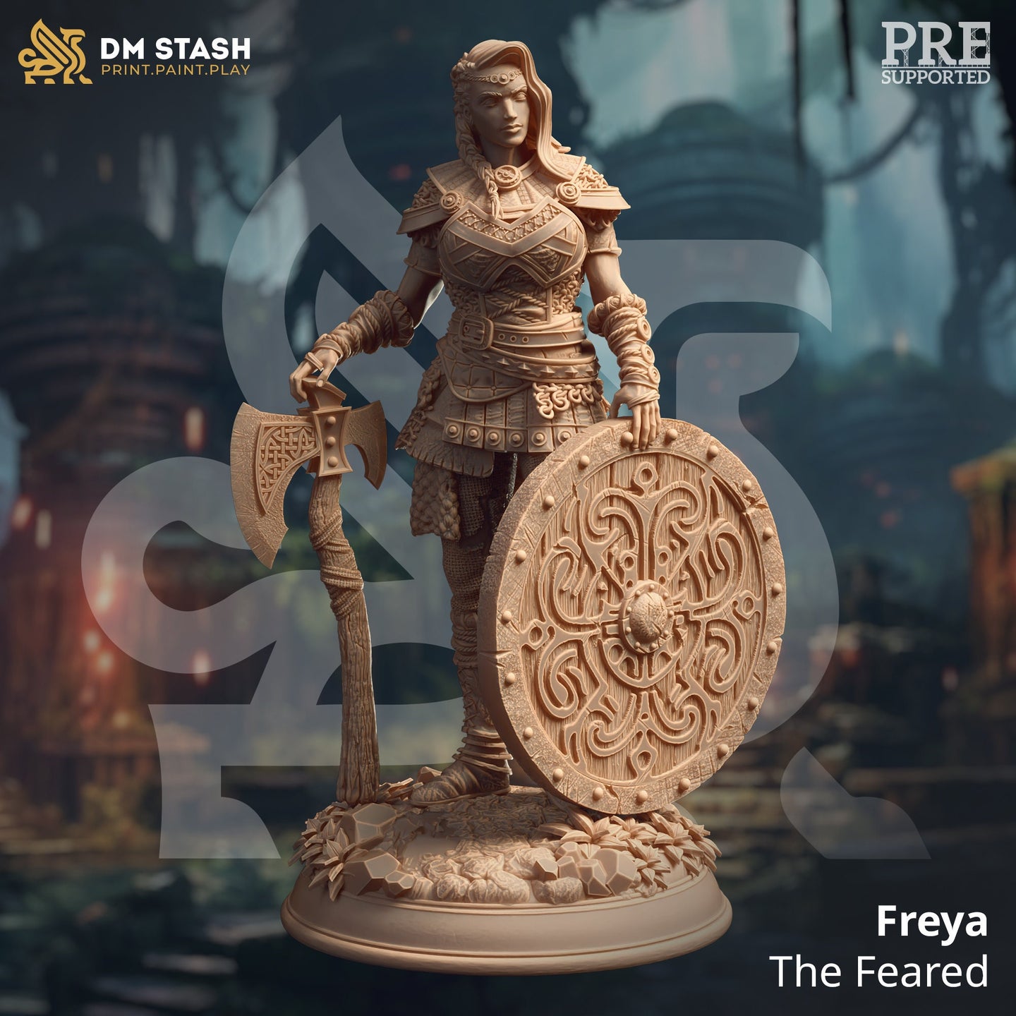 Female Viking / Barbarian (Freya the Feared) by DM Stash