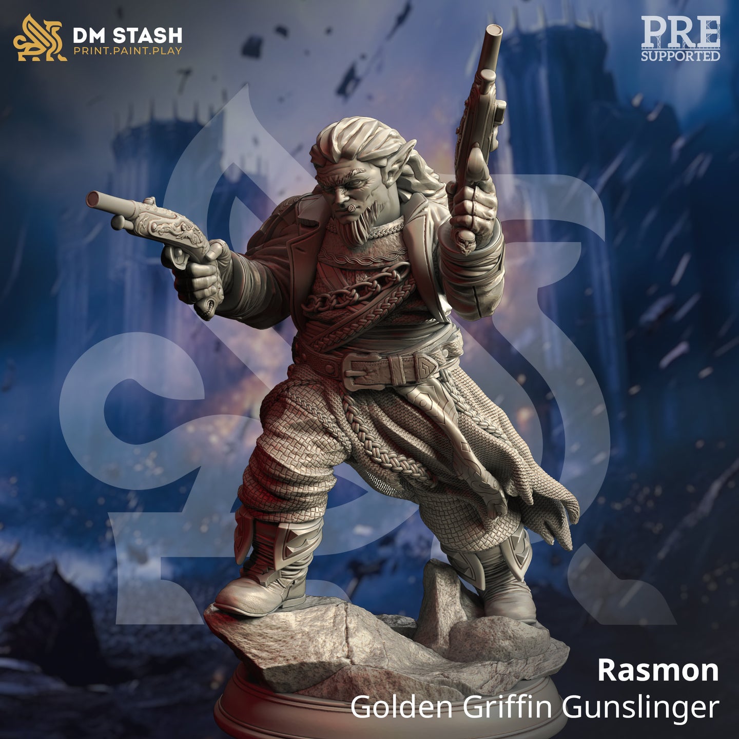 Halfling Gunslinger (Rasmon) by DM Stash