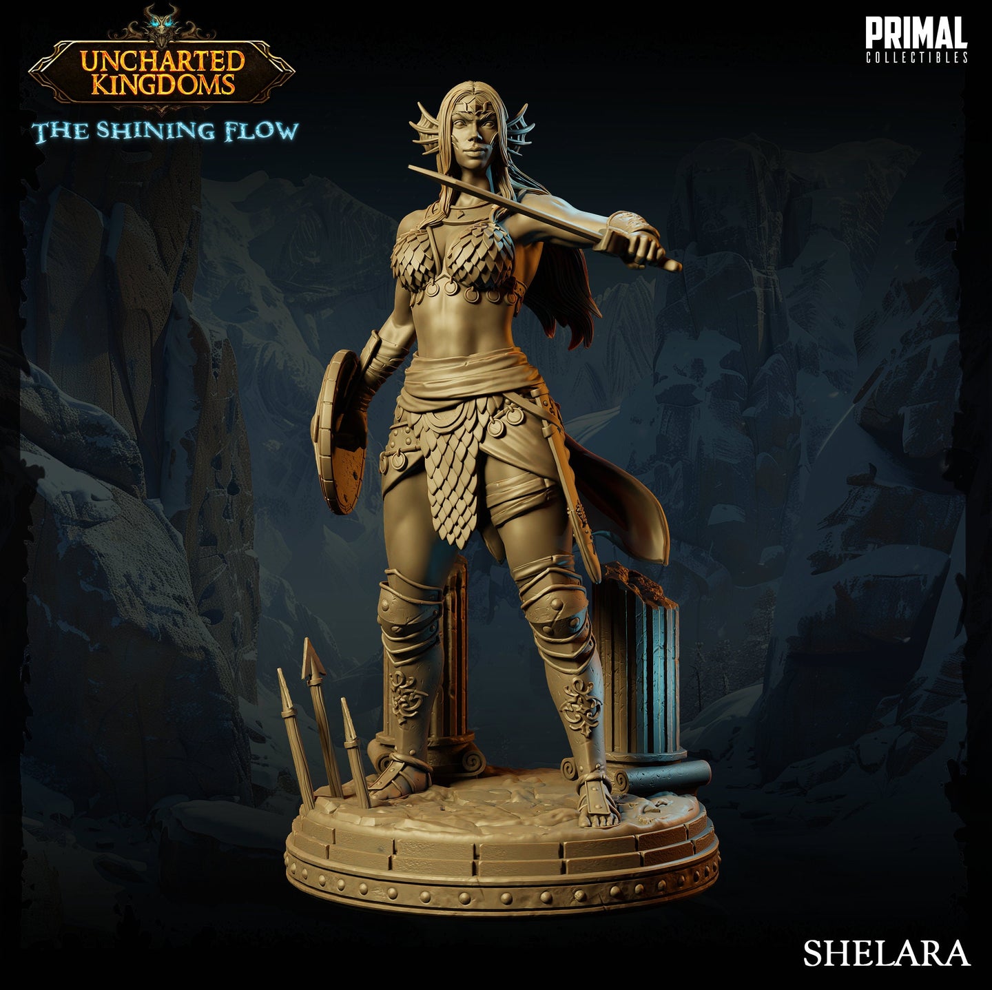 Female Barbarian / Fighter (Shelara) by Primal Collectibles