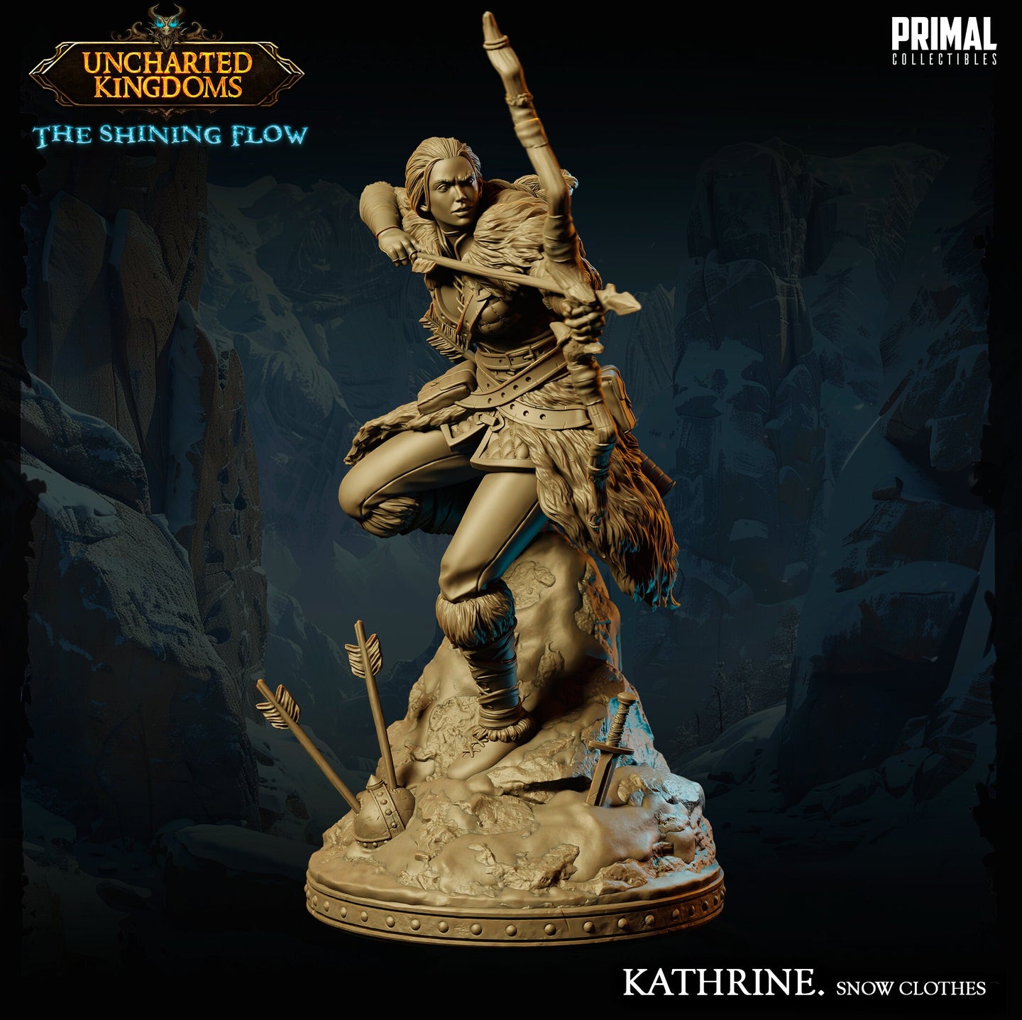 Female Arctic Ranger / Fighter (Katherine) by Primal Collectibles