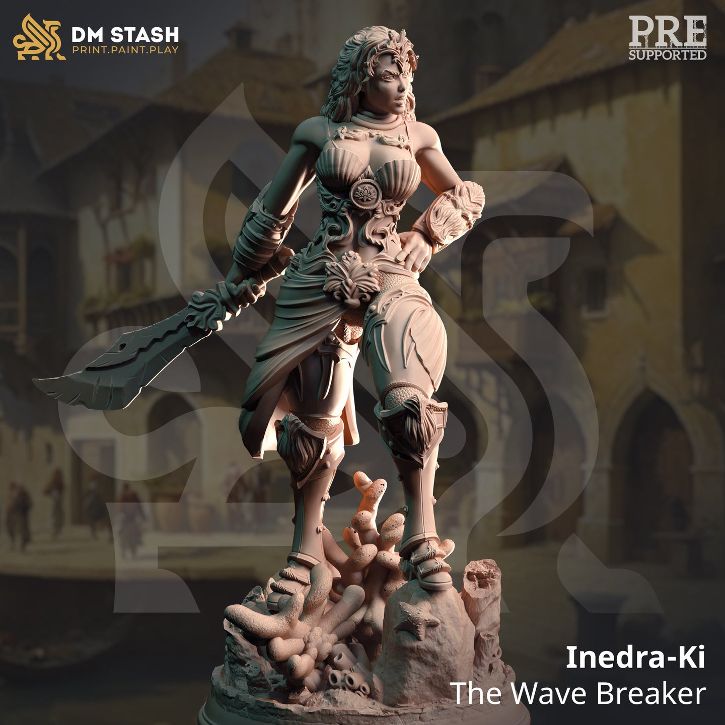 The Wave Breaker Pirate (Inedra-Ki) by DM Stash