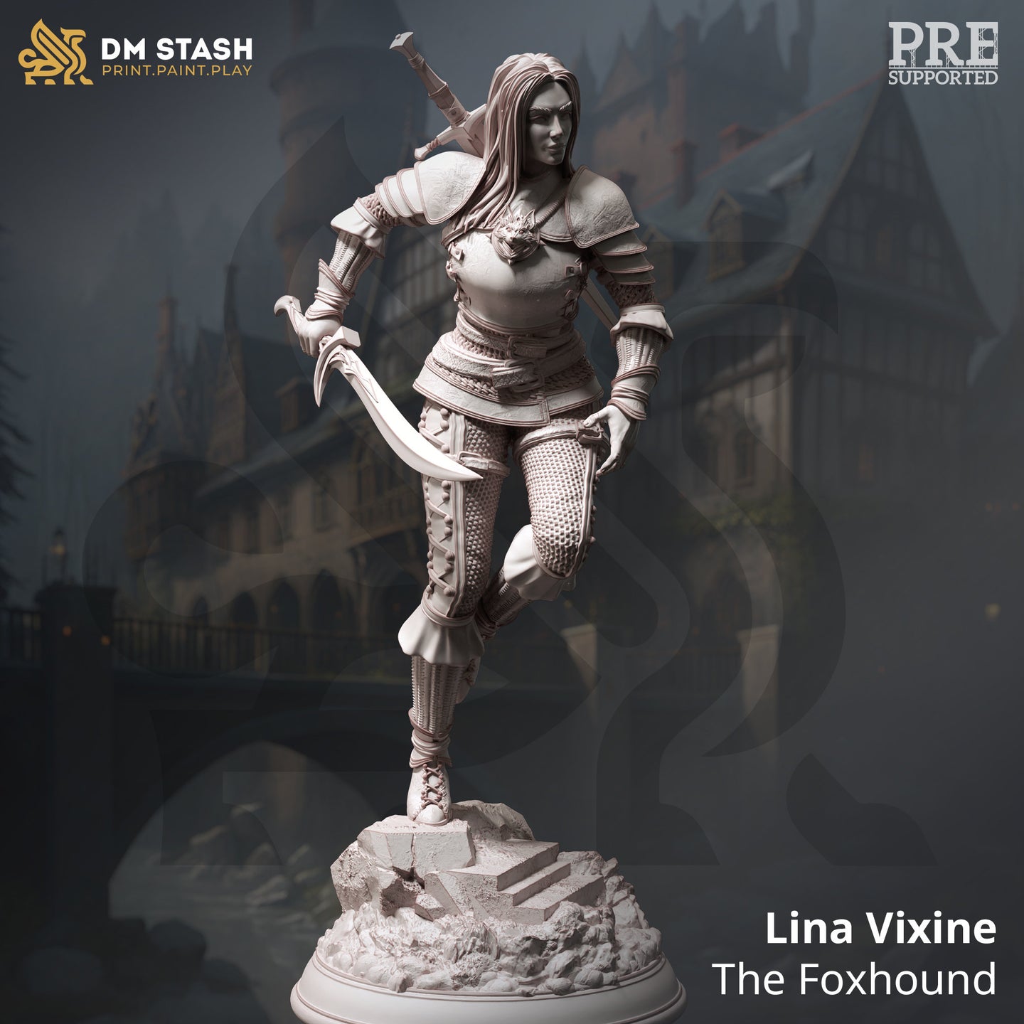 The Foxhound Rogue / Ranger (Lina Vixine) by DM Stash