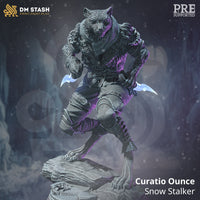 Catfolk Ranger / Rogue (Curatio Ounce - Snow Stalker) by DM Stash