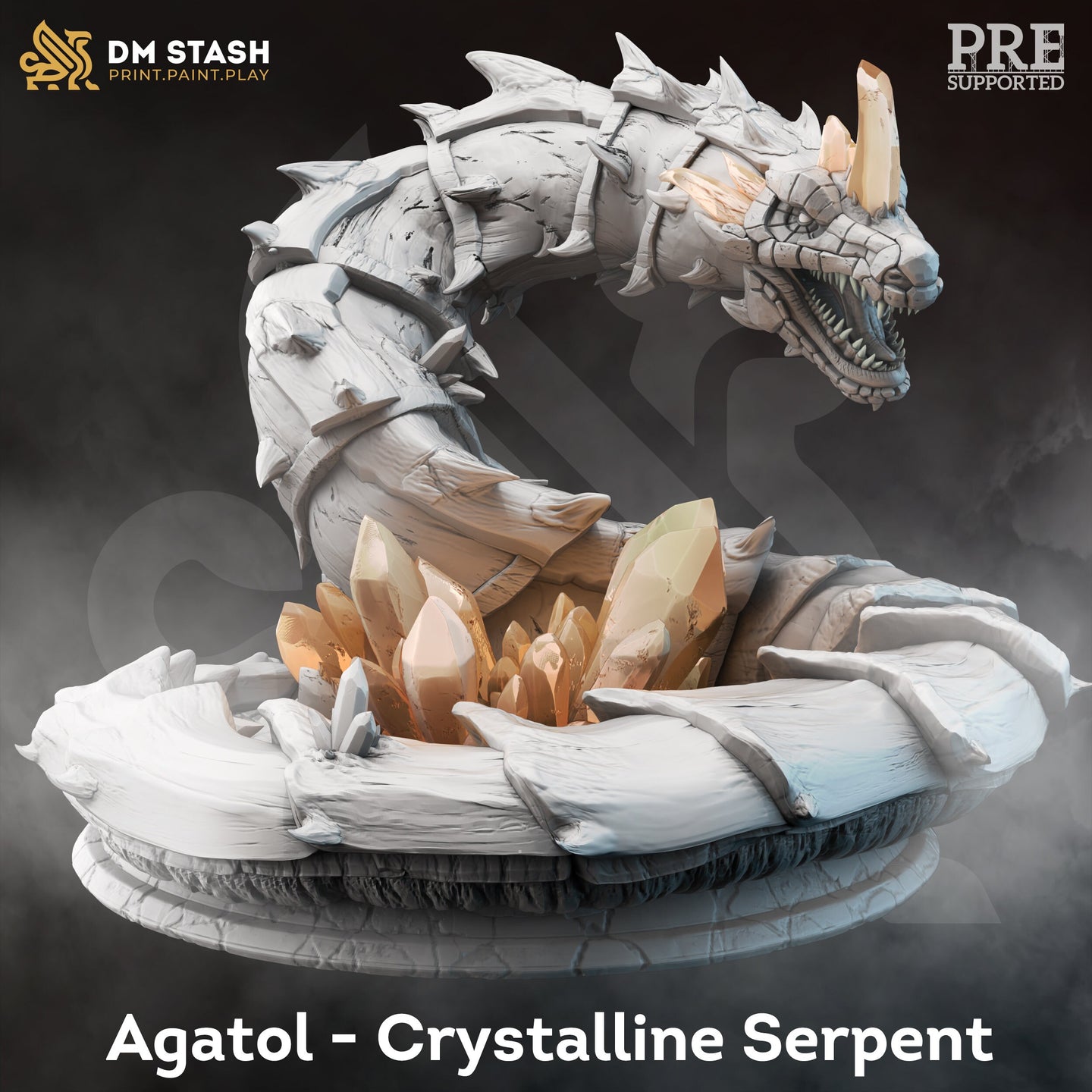 Crystalline Serpent (Agatol) by DM Stash