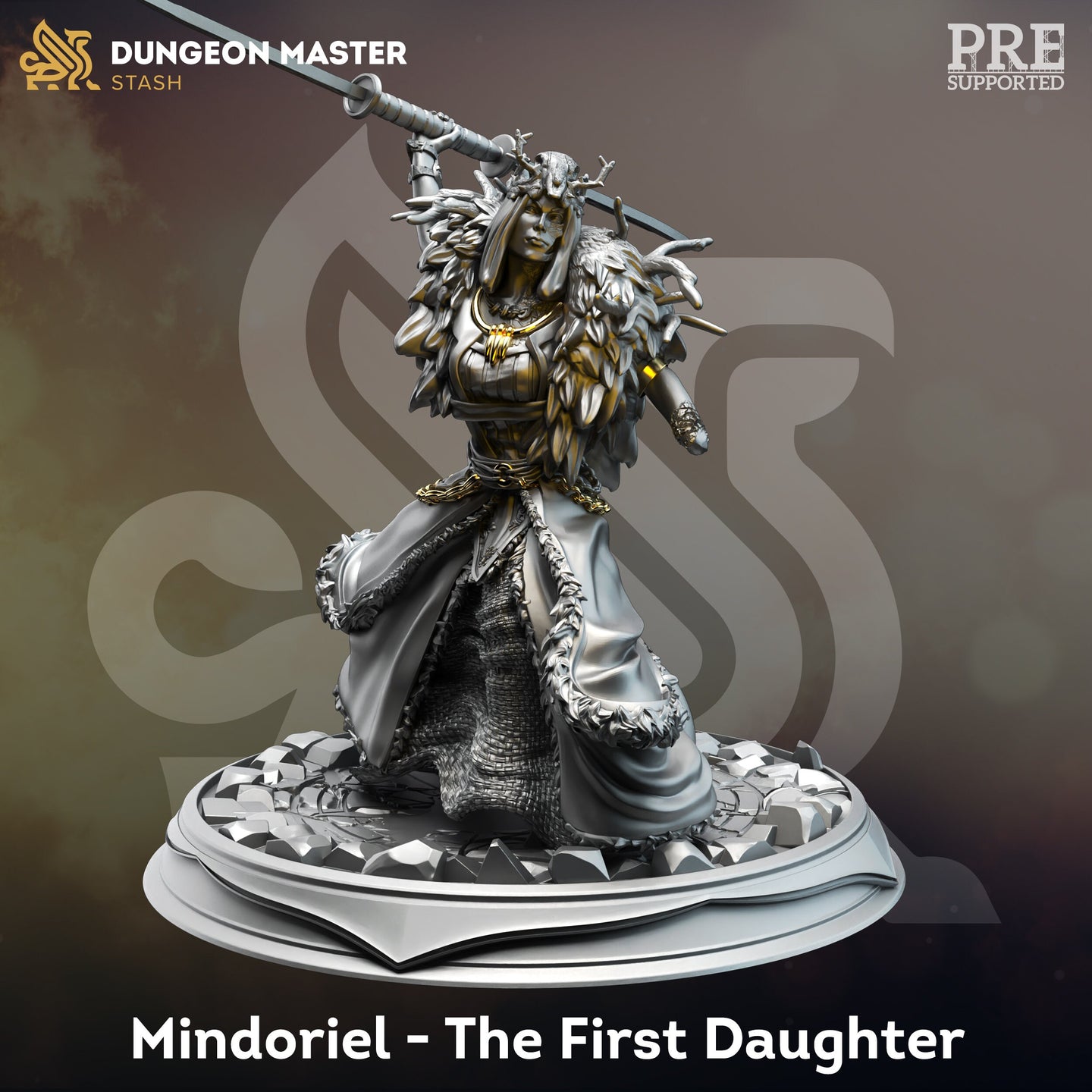 Female Fighter / Monk (Mindoriel - The First Daughter) by DM Stash