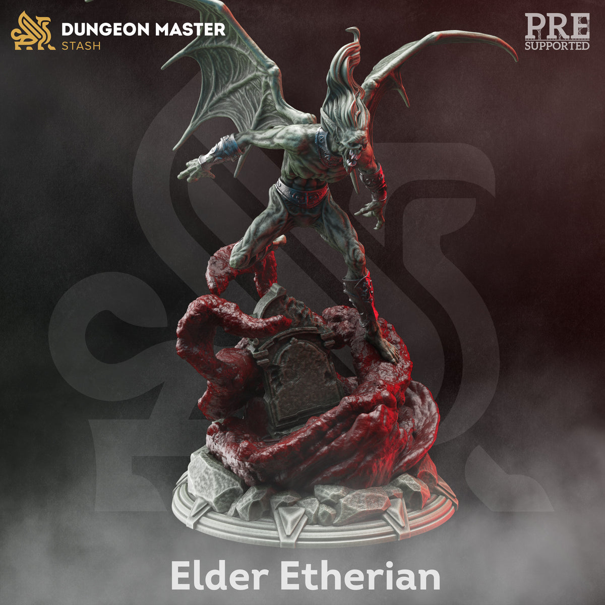 Edyth Vampire Vampire (Elder Etherian) | D&D Mini for Ravenloft Campaigns – MitzNSimz