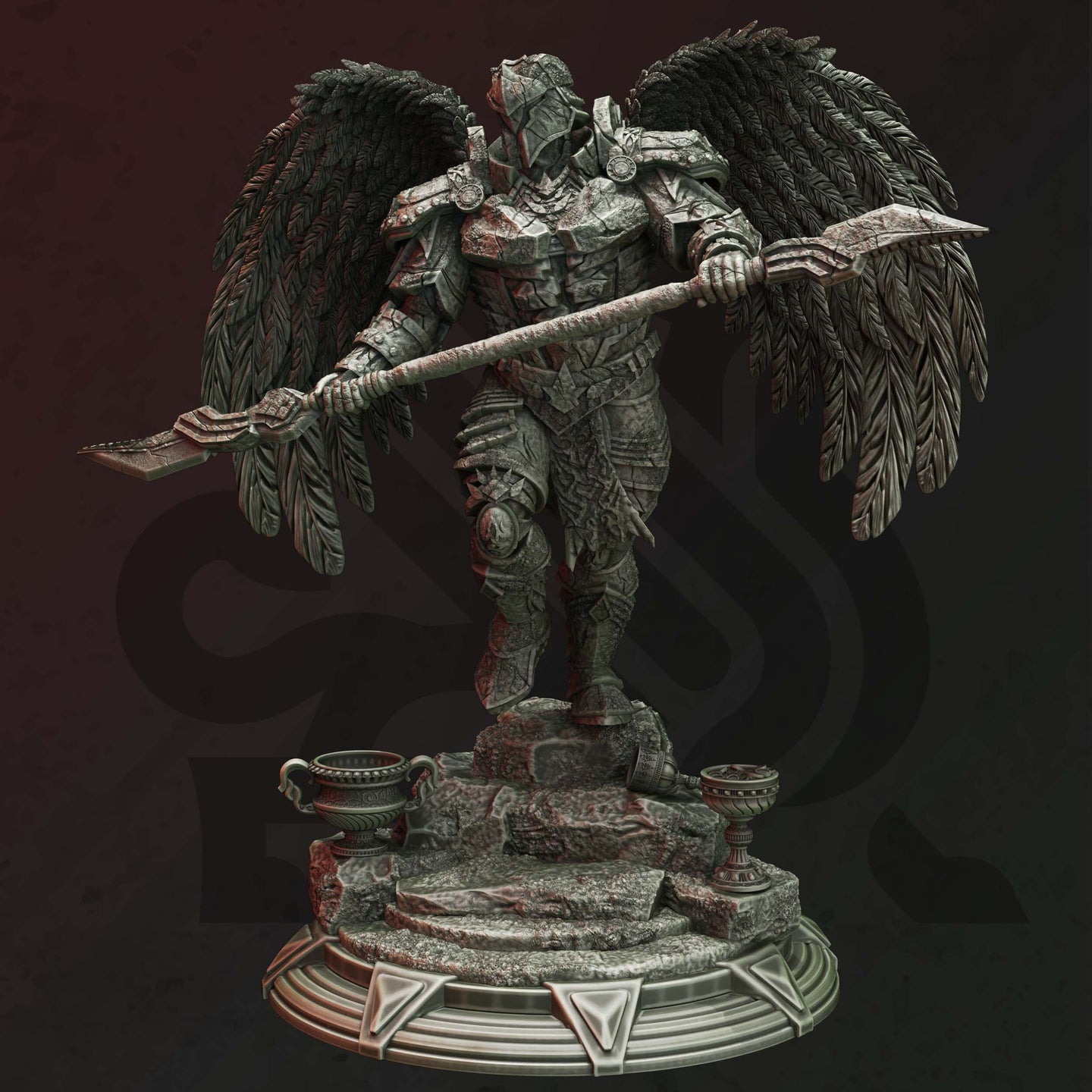 Winged Warrior (Torde the Gatekeeper) by DM Stash