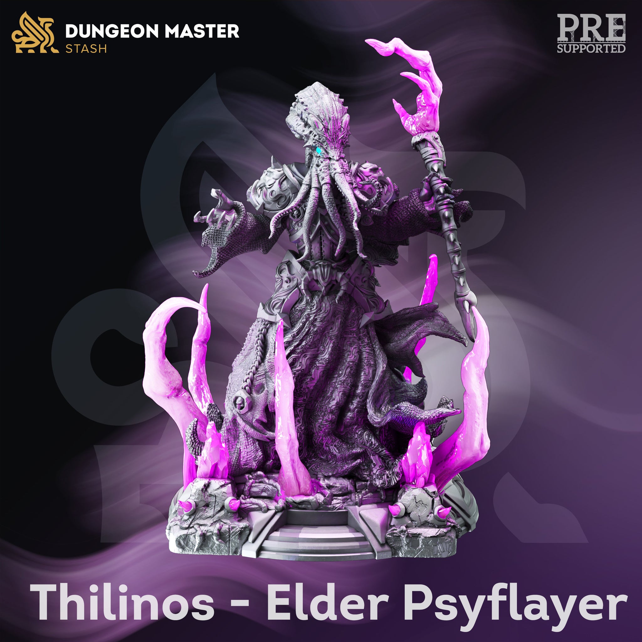 Elder Mind Flayer (Thilinos Elder Psyflayer) by DM Stash