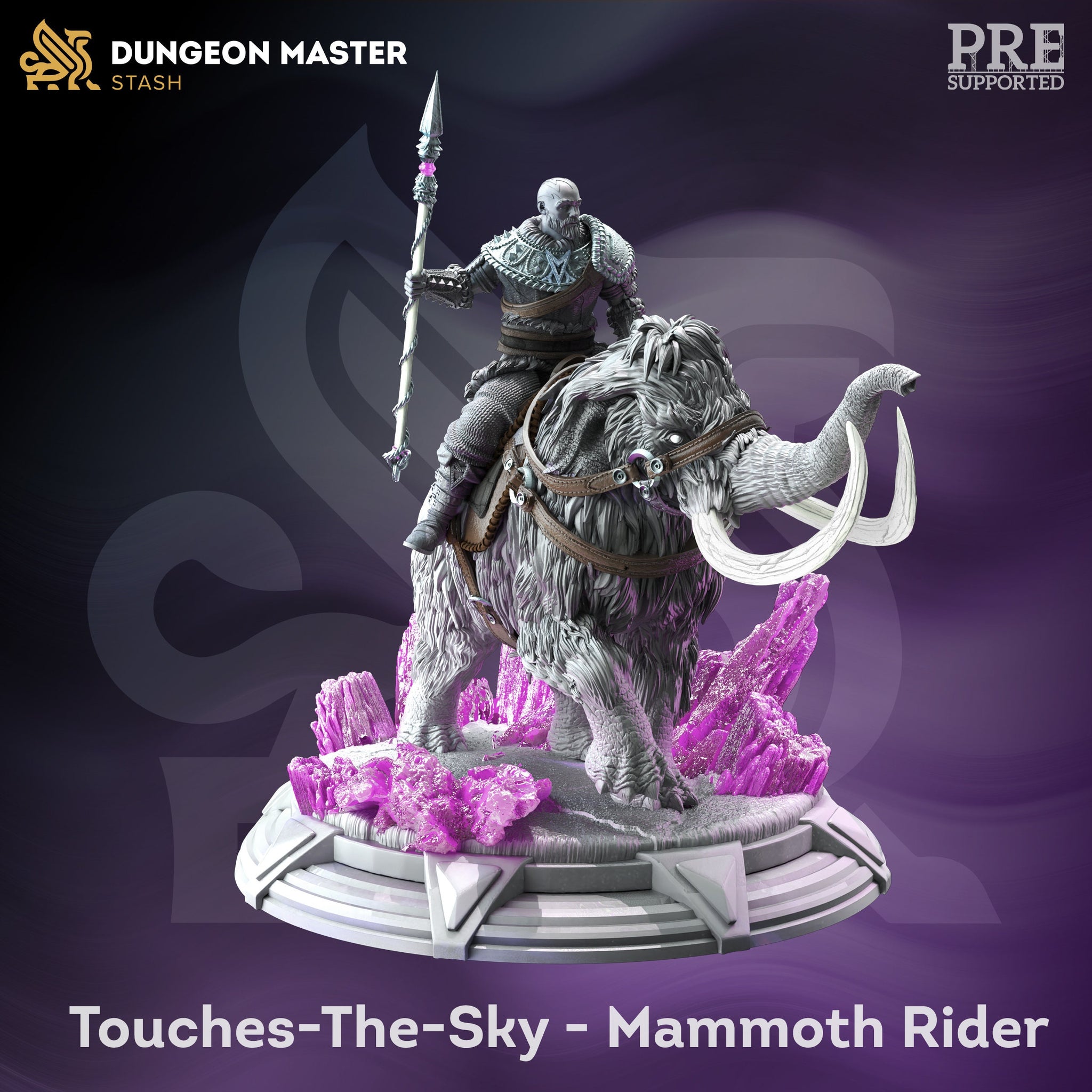 Goliath Mammoth Rider Barbarian (Touches the Sky) by DM Stash