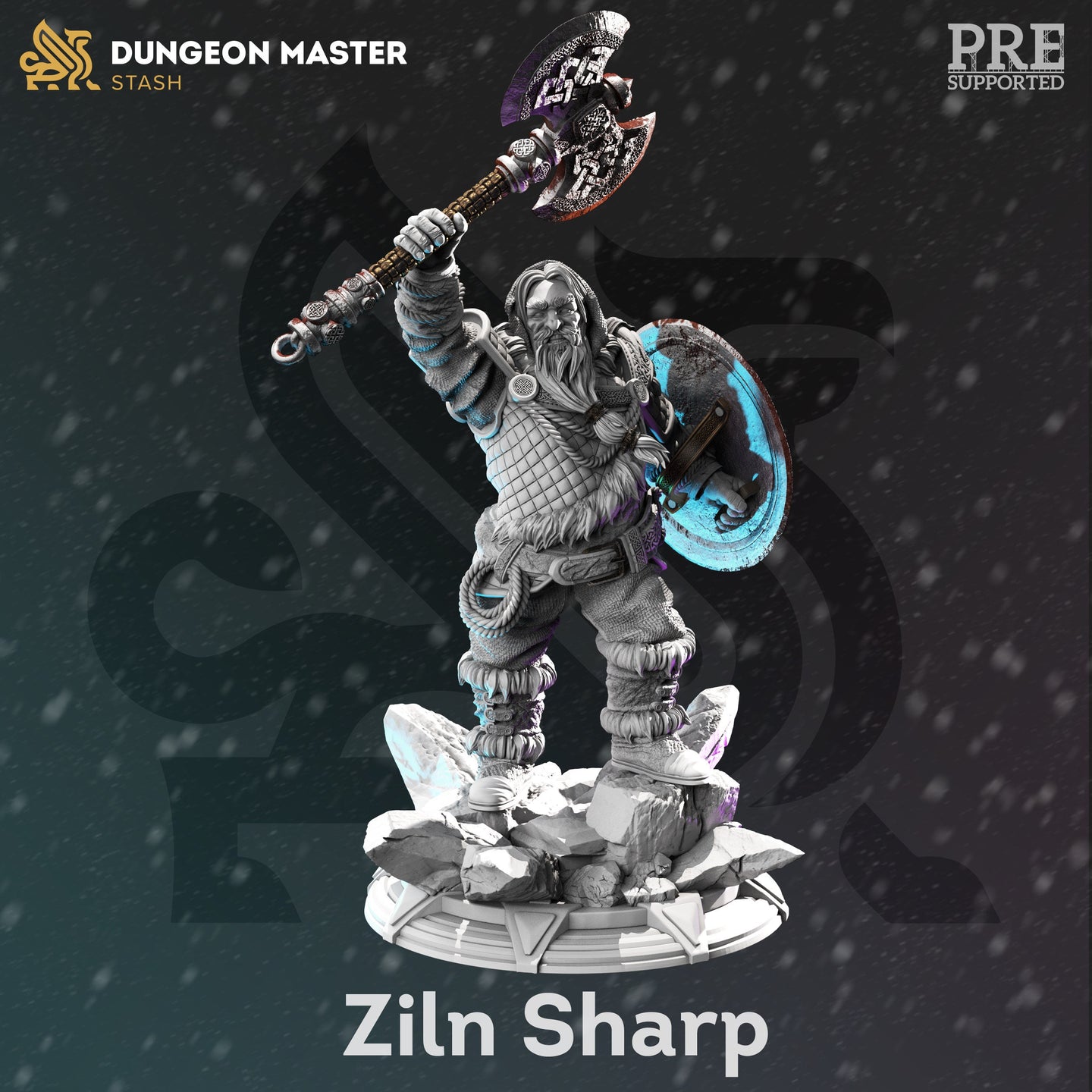 Male Dwarf Fighter (Zlin) by DM Stash