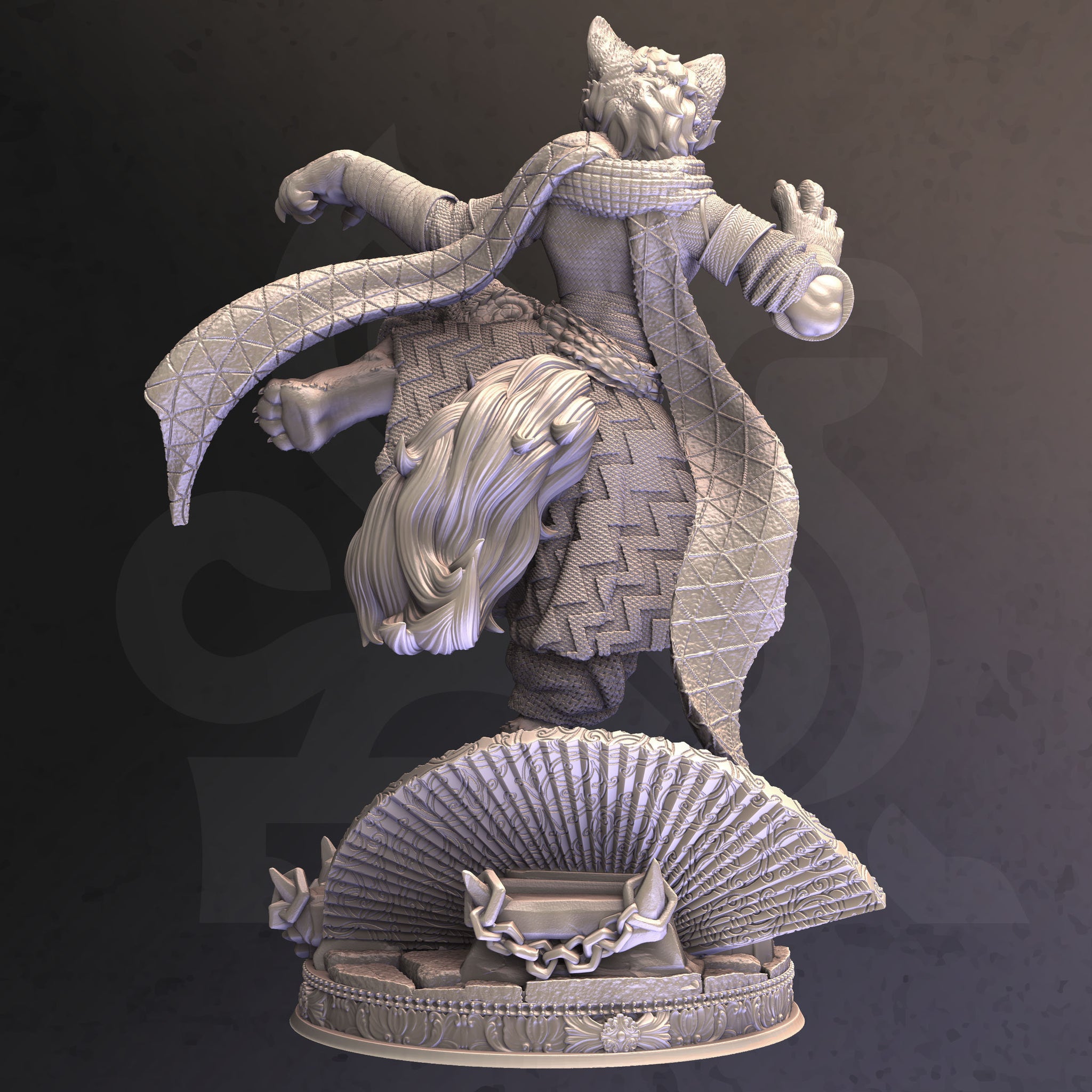 Catfolk Monk (Katrin Veldius) by DM Stash