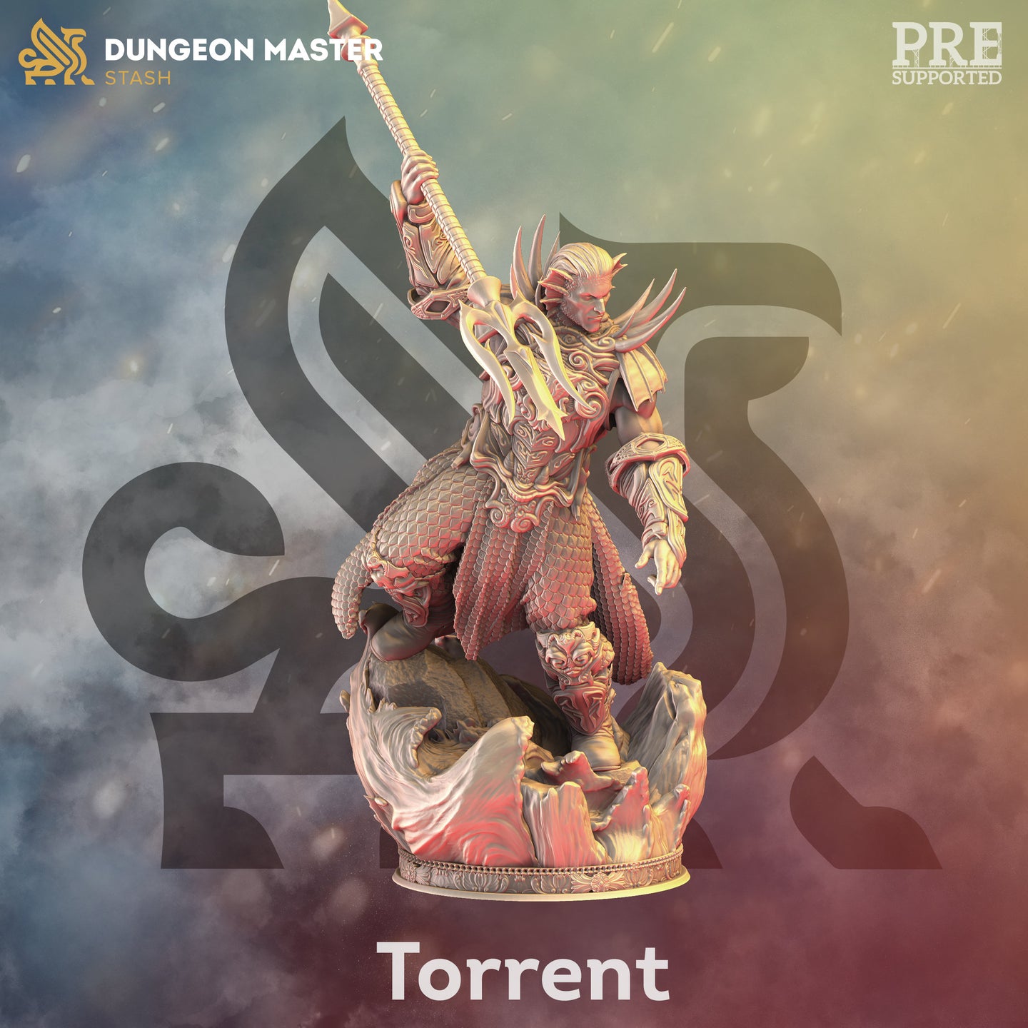Male Triton Warrior (Torrent) by DM Stash
