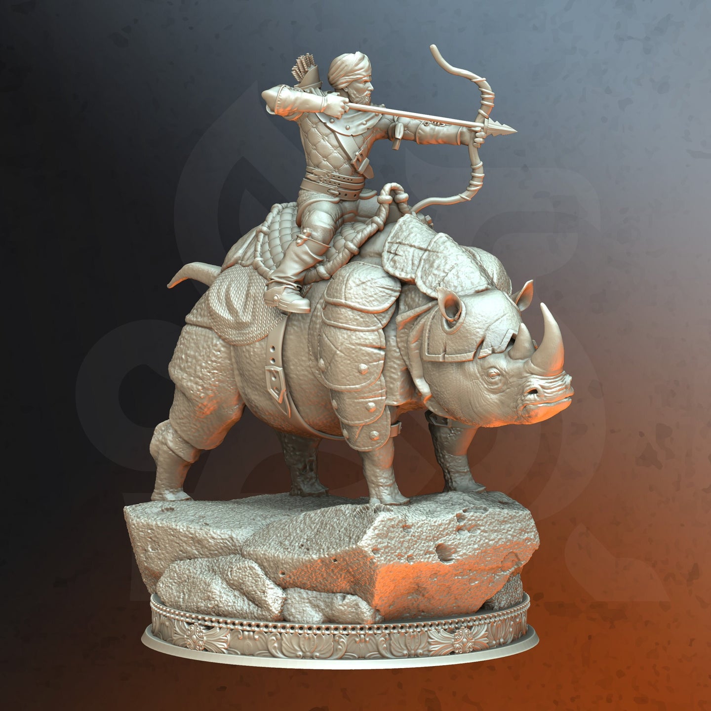 Rhino Rider (Yazir) by DM Stash
