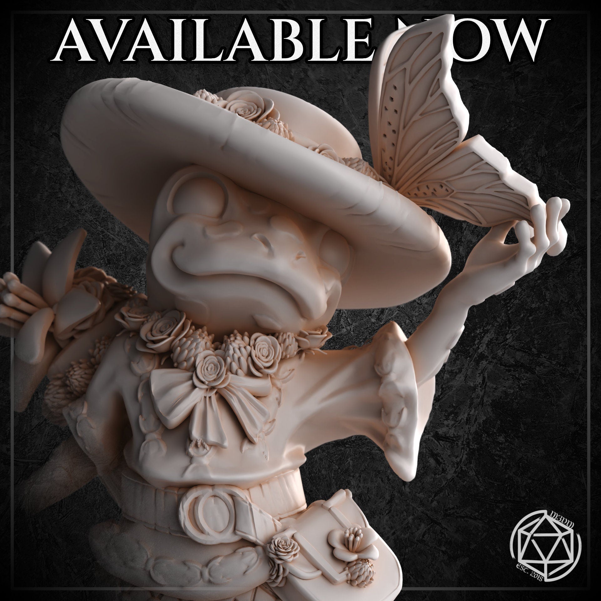 Female Frogfolk Florist by Mia Kay M3DM