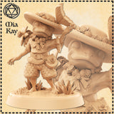 Female Frogfolk Florist by Mia Kay M3DM