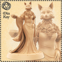 Elegant Foxfolk Noble by Mia Kay M3DM