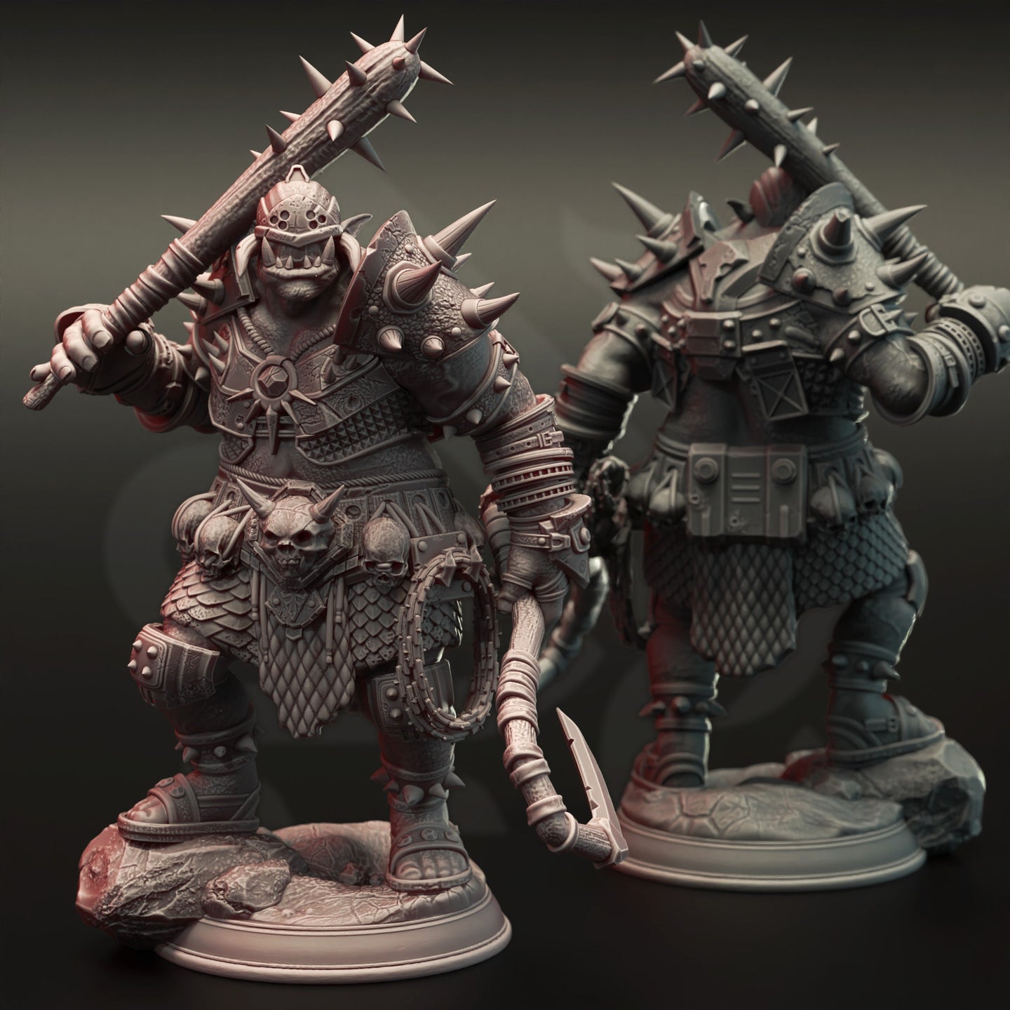 Orc Commander (Bruz the Basher) by DM Stash