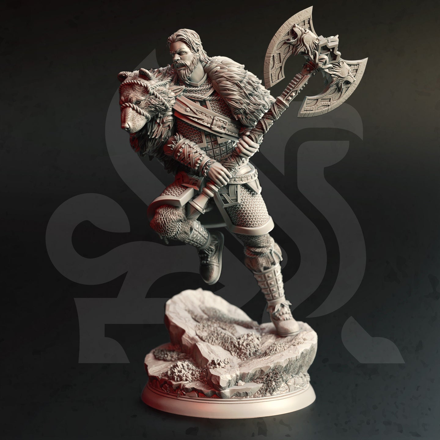 Barbarian King of Formen (King Hjolmir II) by DM Stash