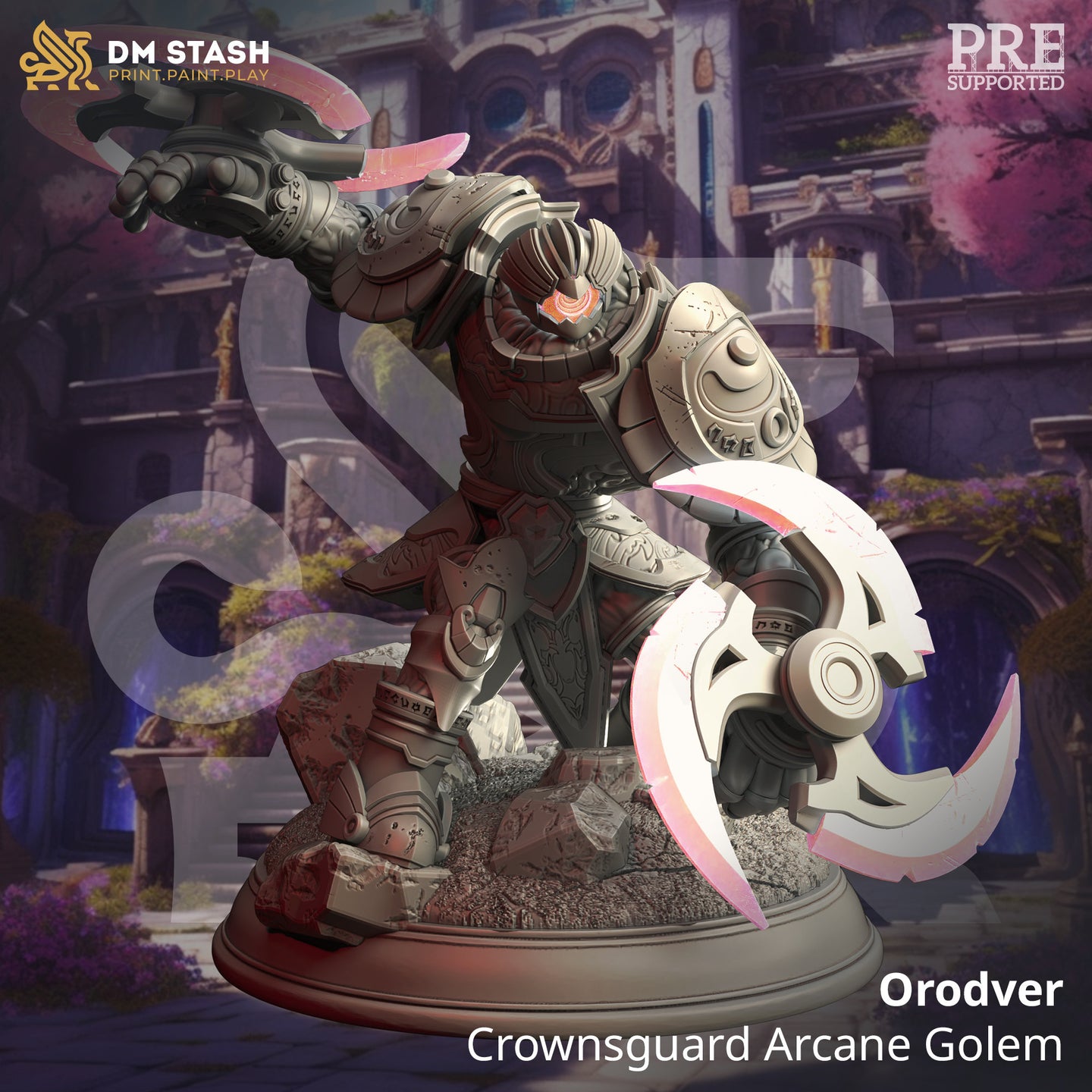 Arcane Golem (Orodver) by DM Stash