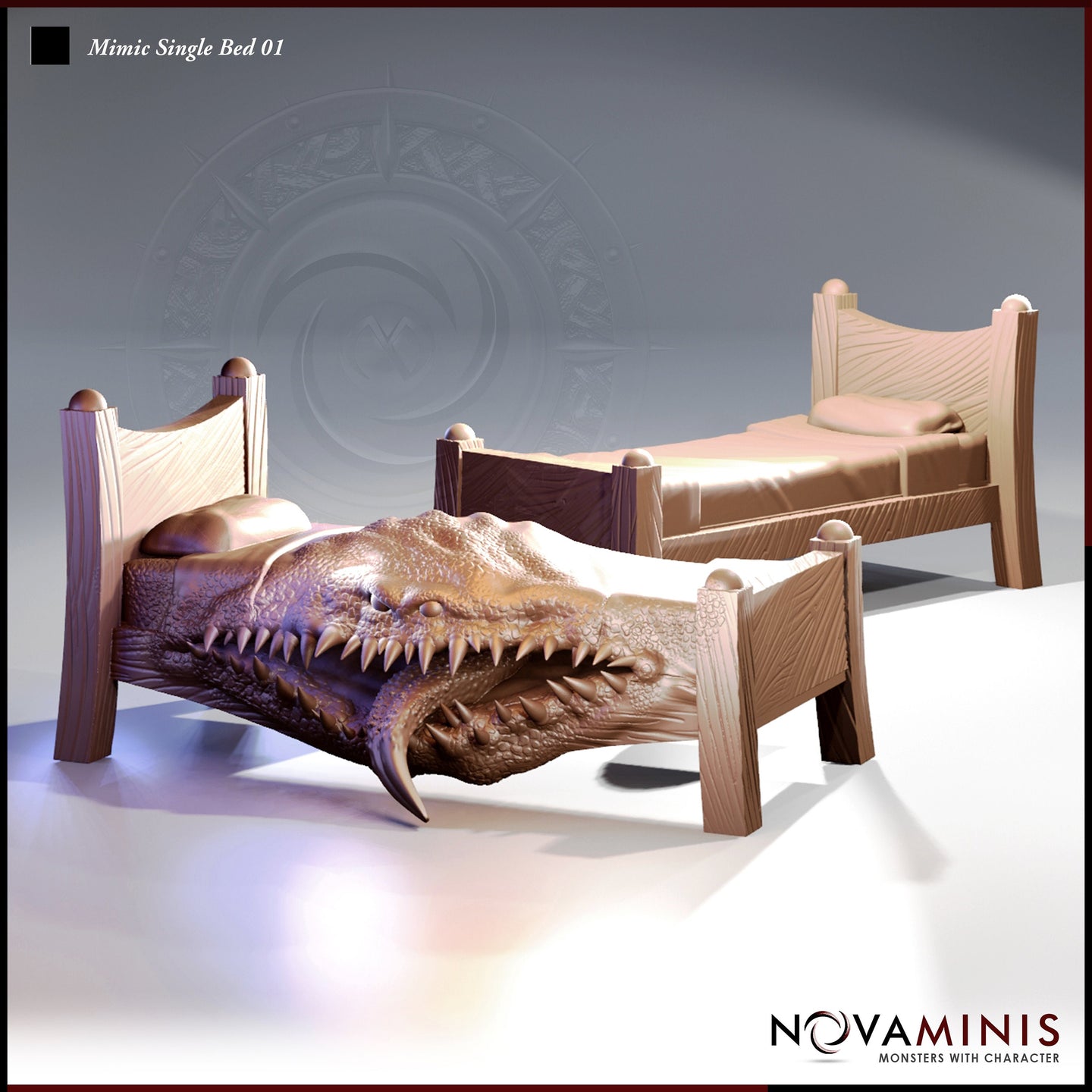 Mimic Single Bed by Novaminis