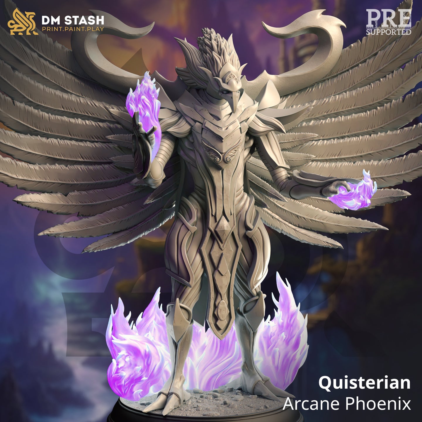 Arcane Phoenix (Quisterian) by DM Stash