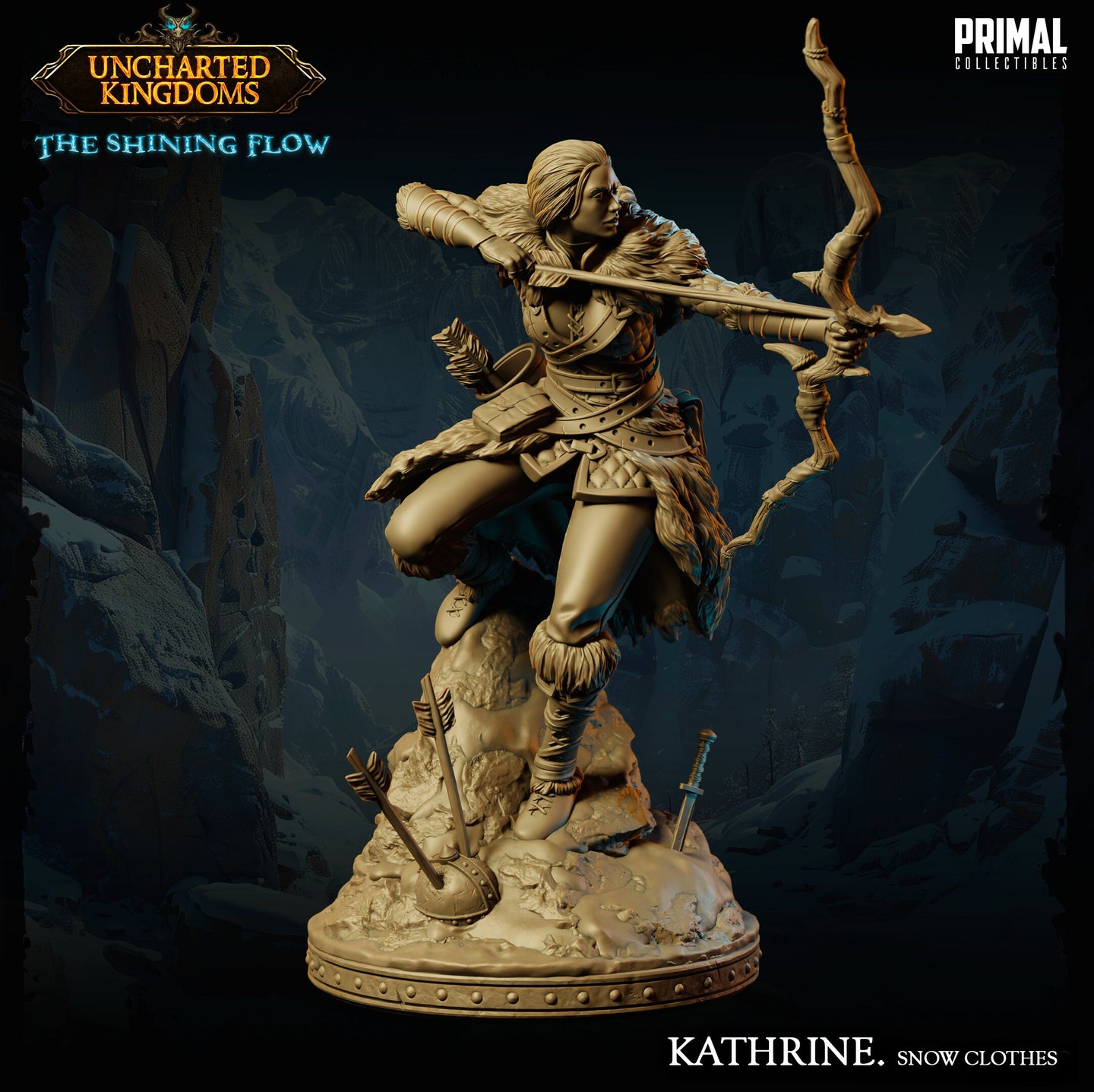 Female Arctic Ranger / Fighter (Katherine) by Primal Collectibles