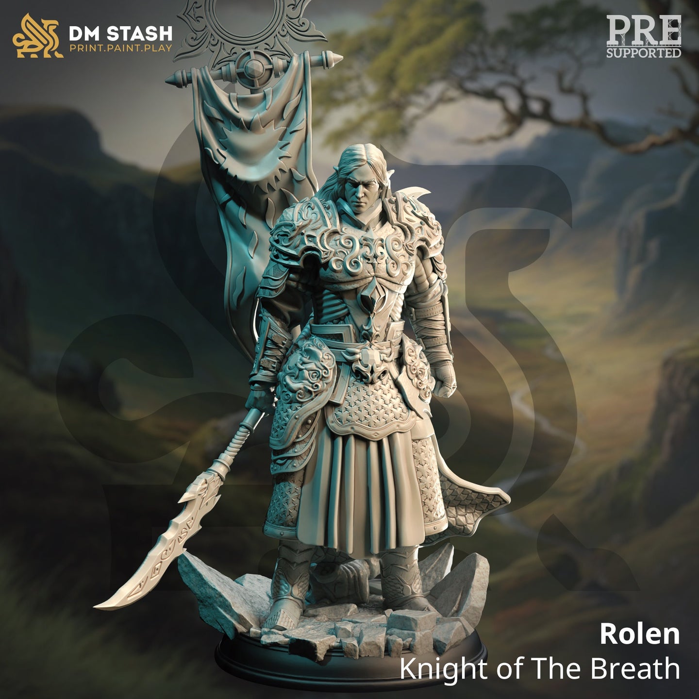 Knight of the Breath (Rolan) by DM Stash